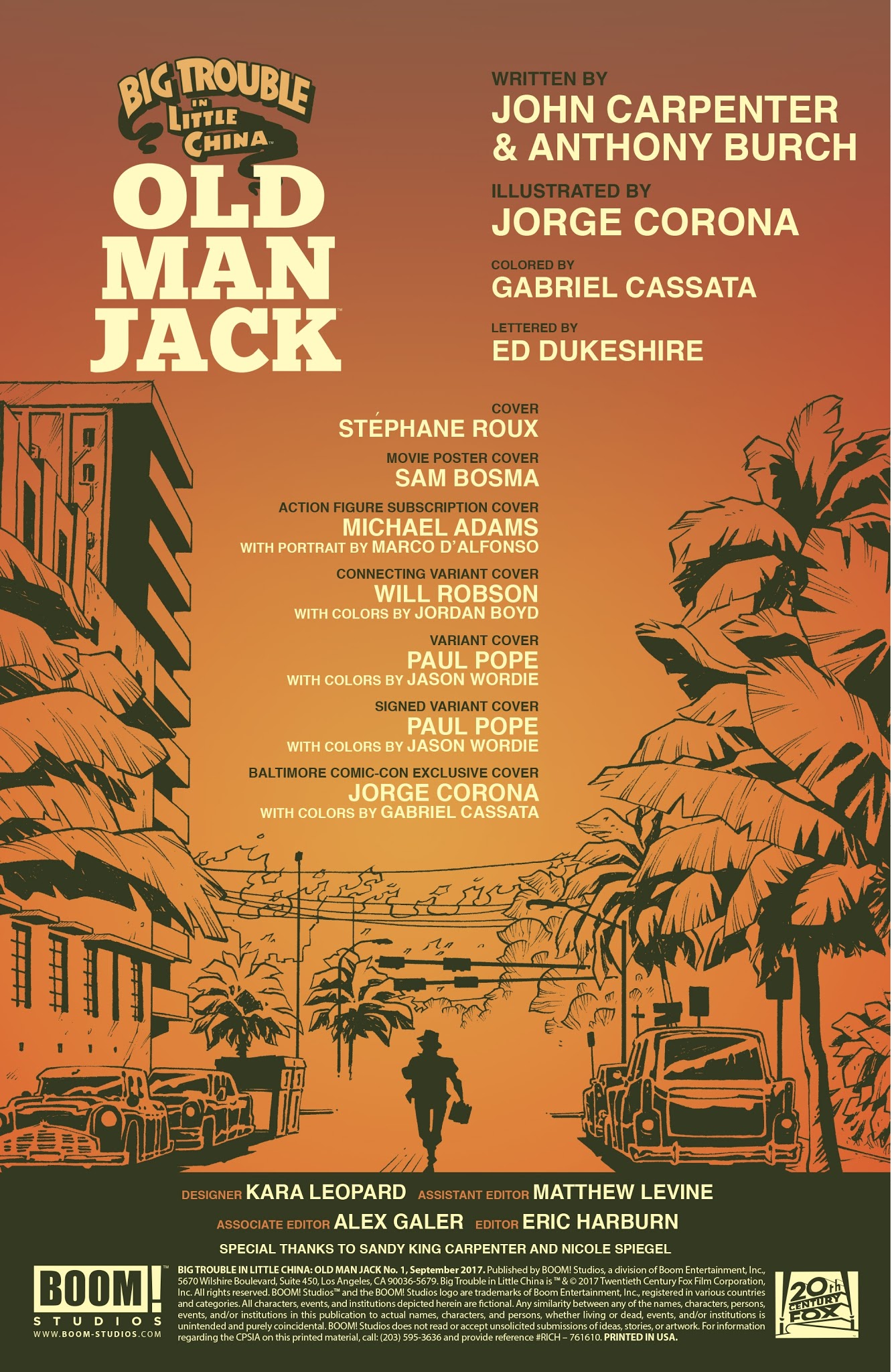 Read online Big Trouble in Little China: Old Man Jack comic -  Issue #1 - 2