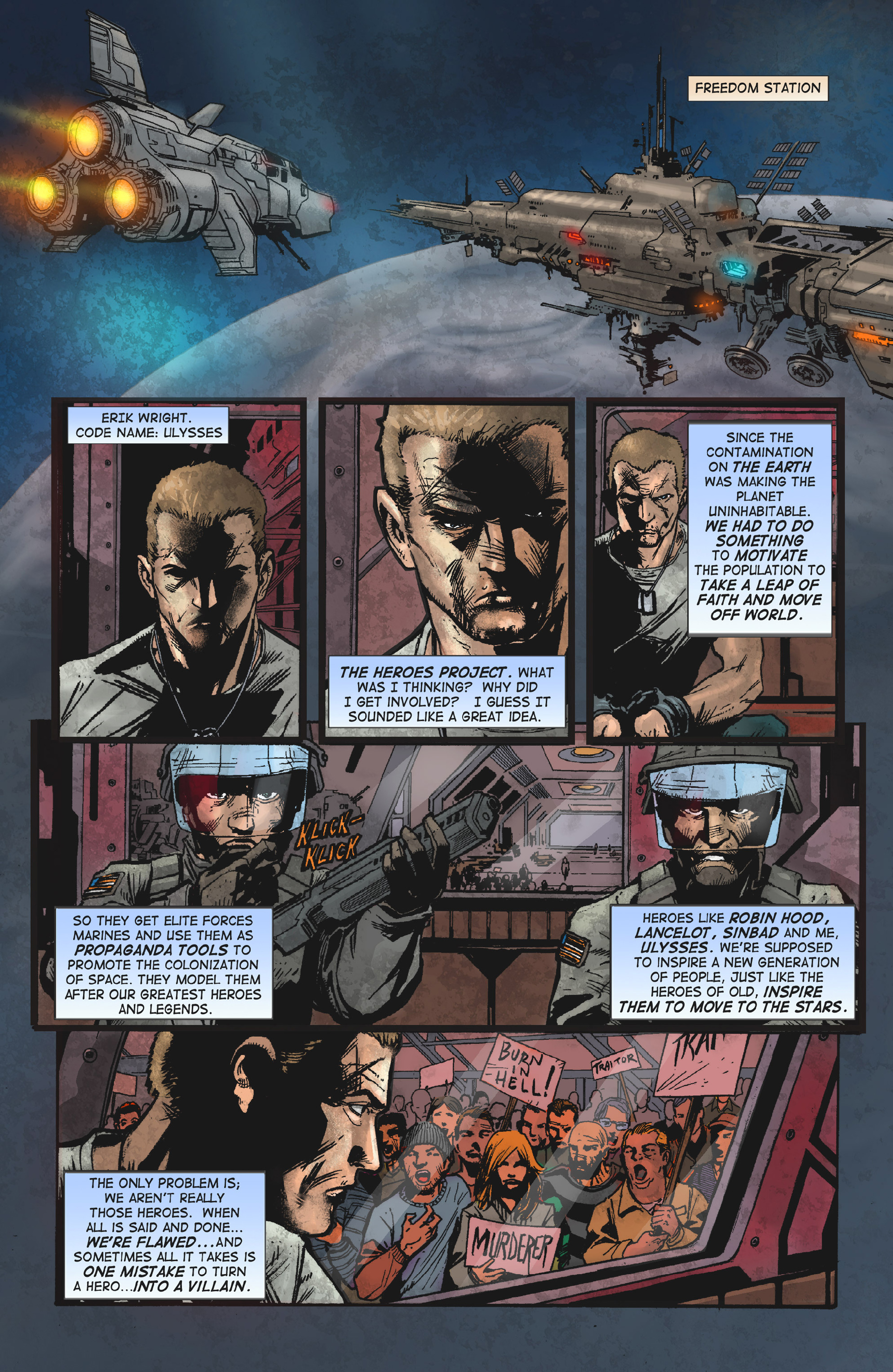 Read online The Heroes of Echo Company comic -  Issue #1 - 3