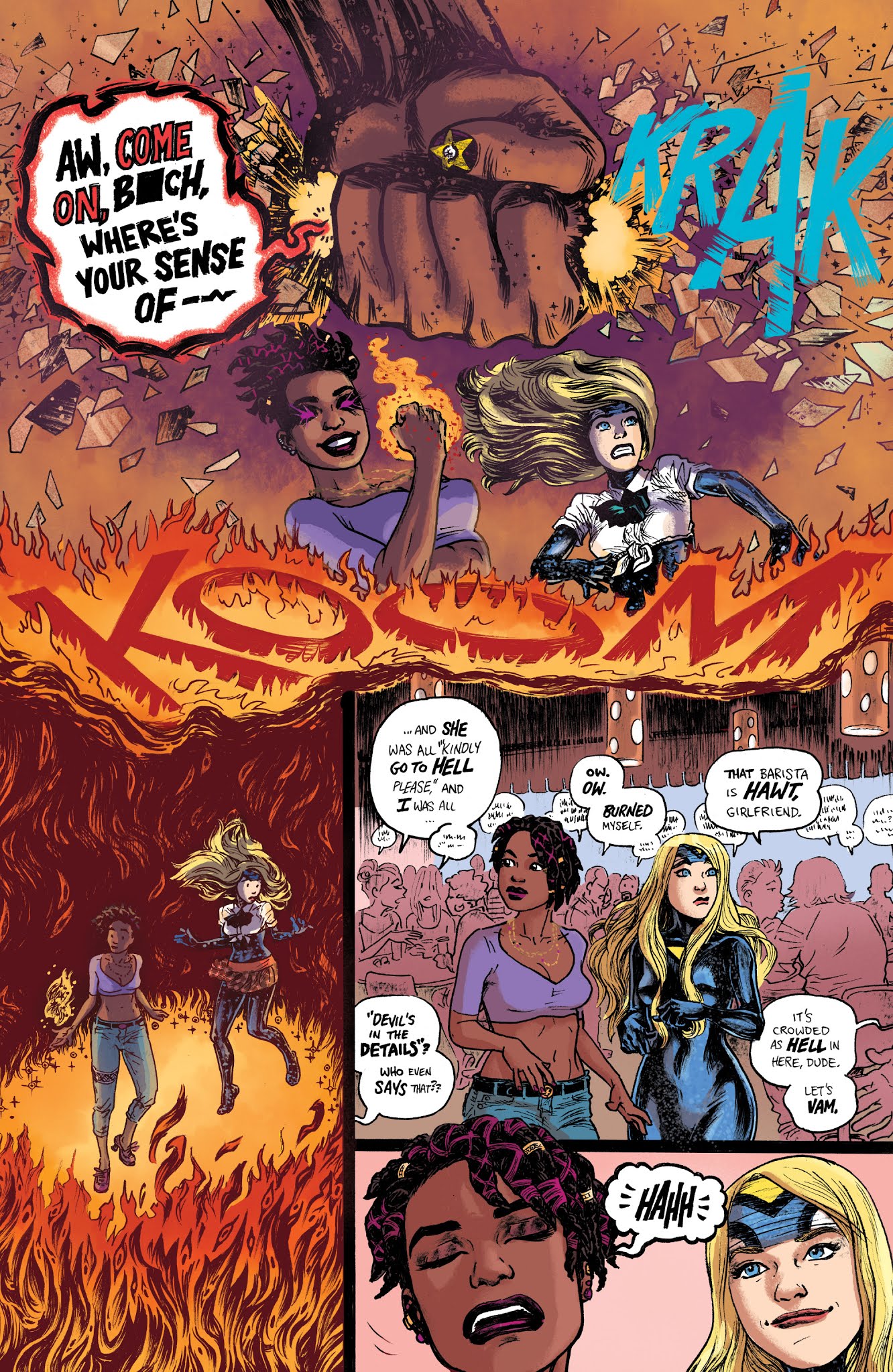 Read online Empowered And Sistah Spooky's High School Hell comic -  Issue #6 - 25