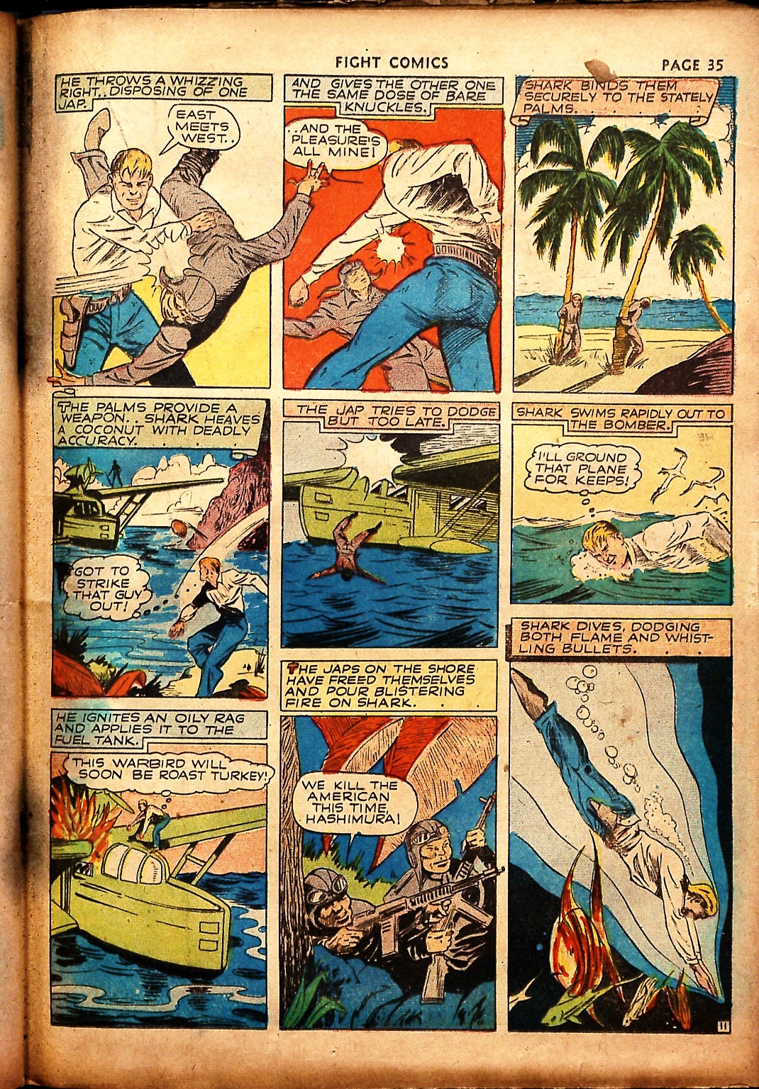 Read online Fight Comics comic -  Issue #17 - 38