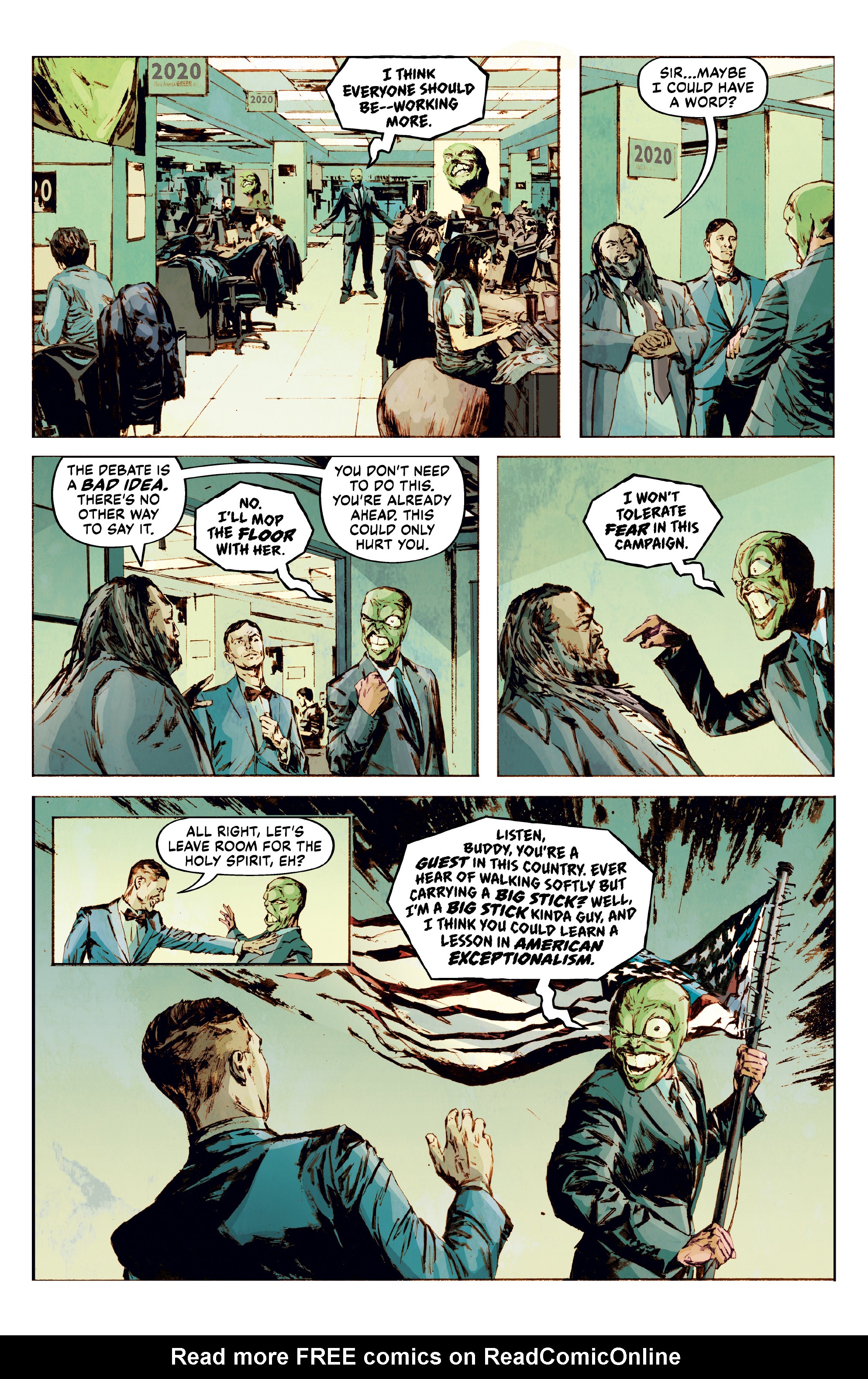 Read online The Mask: I Pledge Allegiance to the Mask comic -  Issue #3 - 10