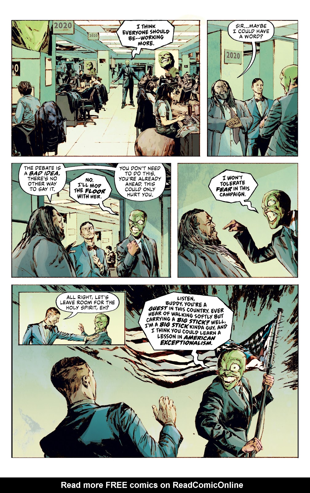 The Mask: I Pledge Allegiance to the Mask issue 3 - Page 10