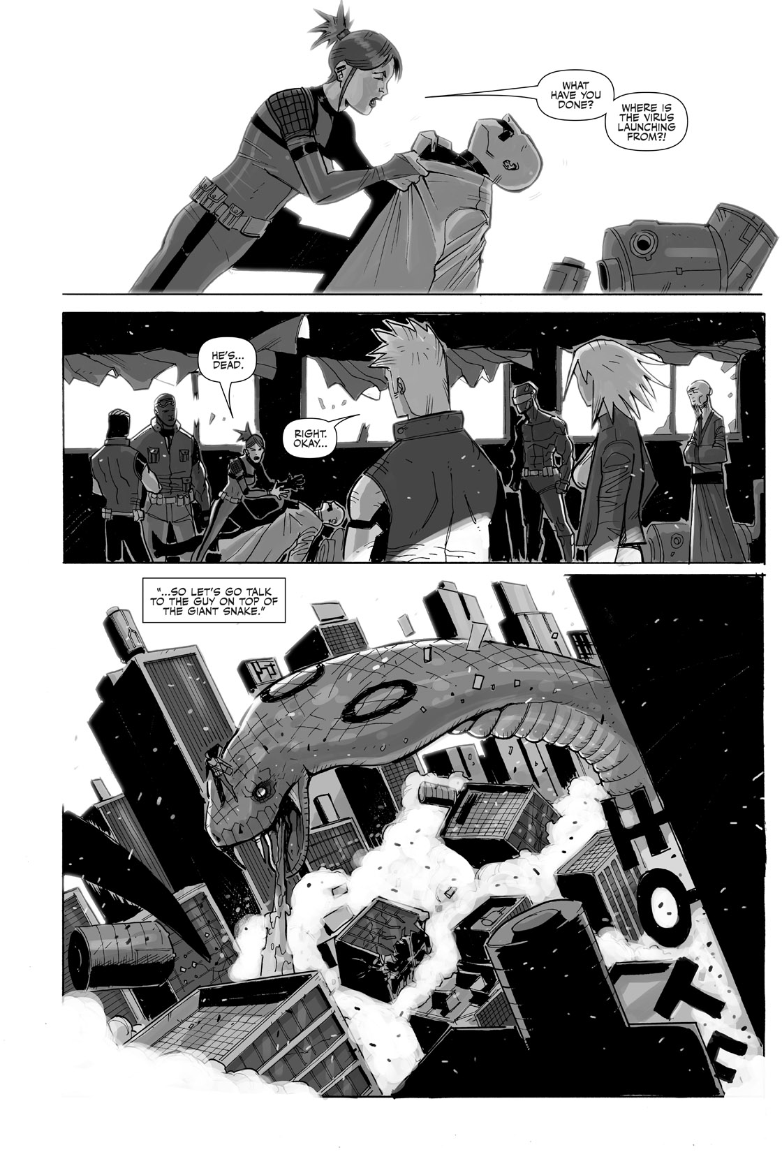 Read online G.I. Joe: Future Noir Special comic -  Issue #2 - 26