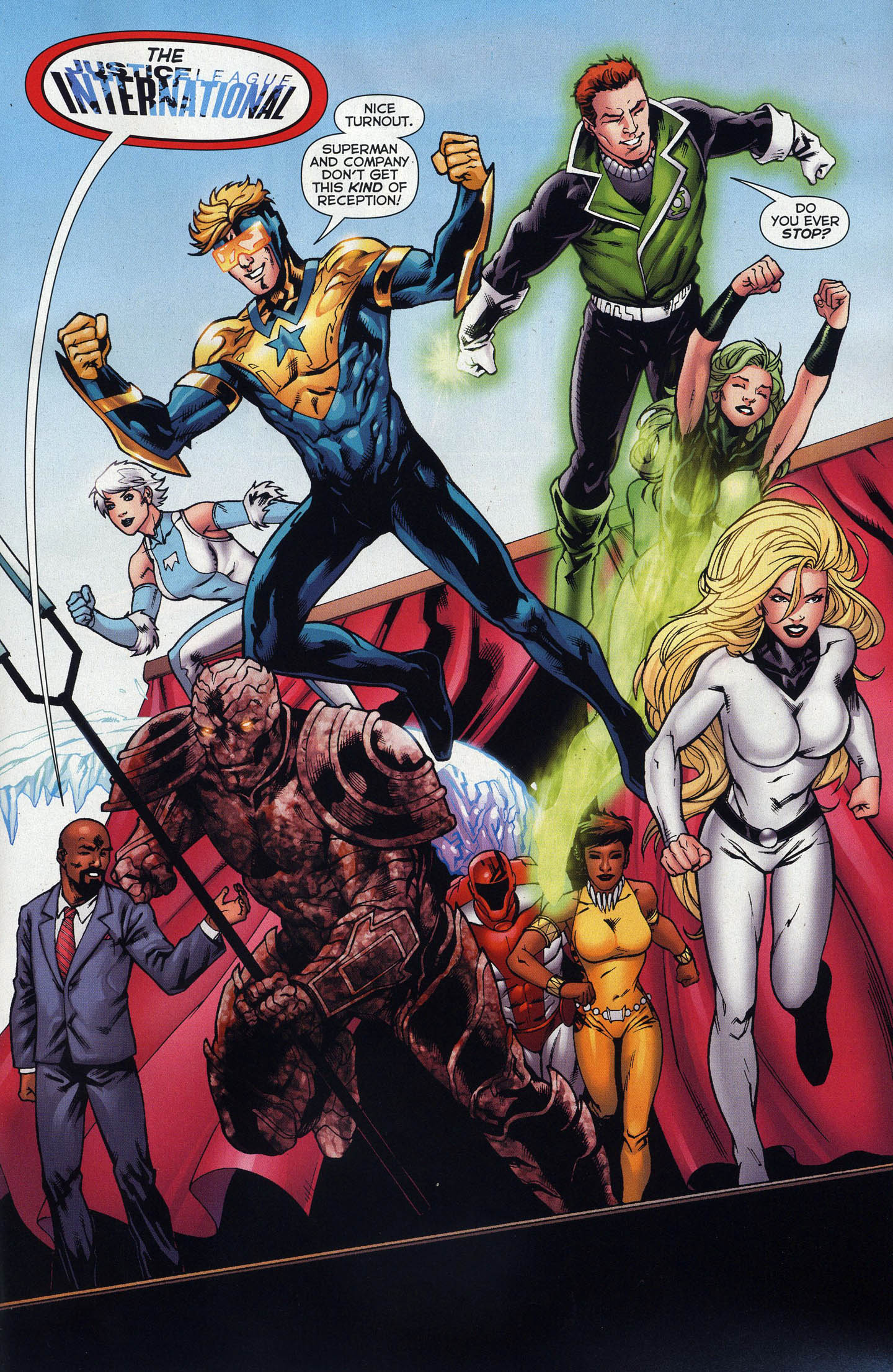 Read online Justice League International (2011) comic -  Issue #6 - 27