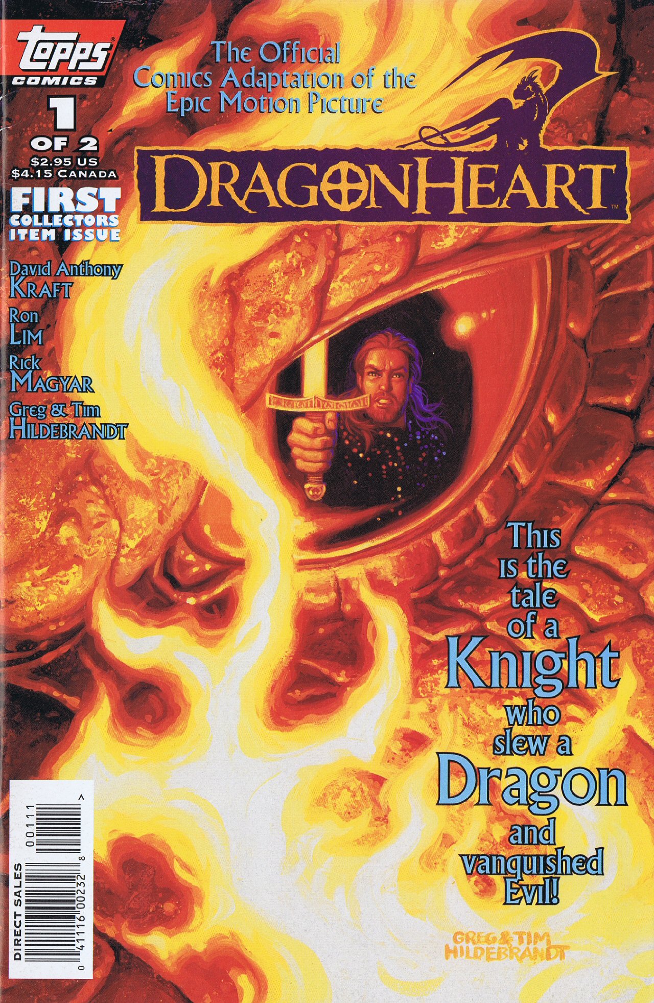 Read online Dragonheart comic -  Issue #1 - 1