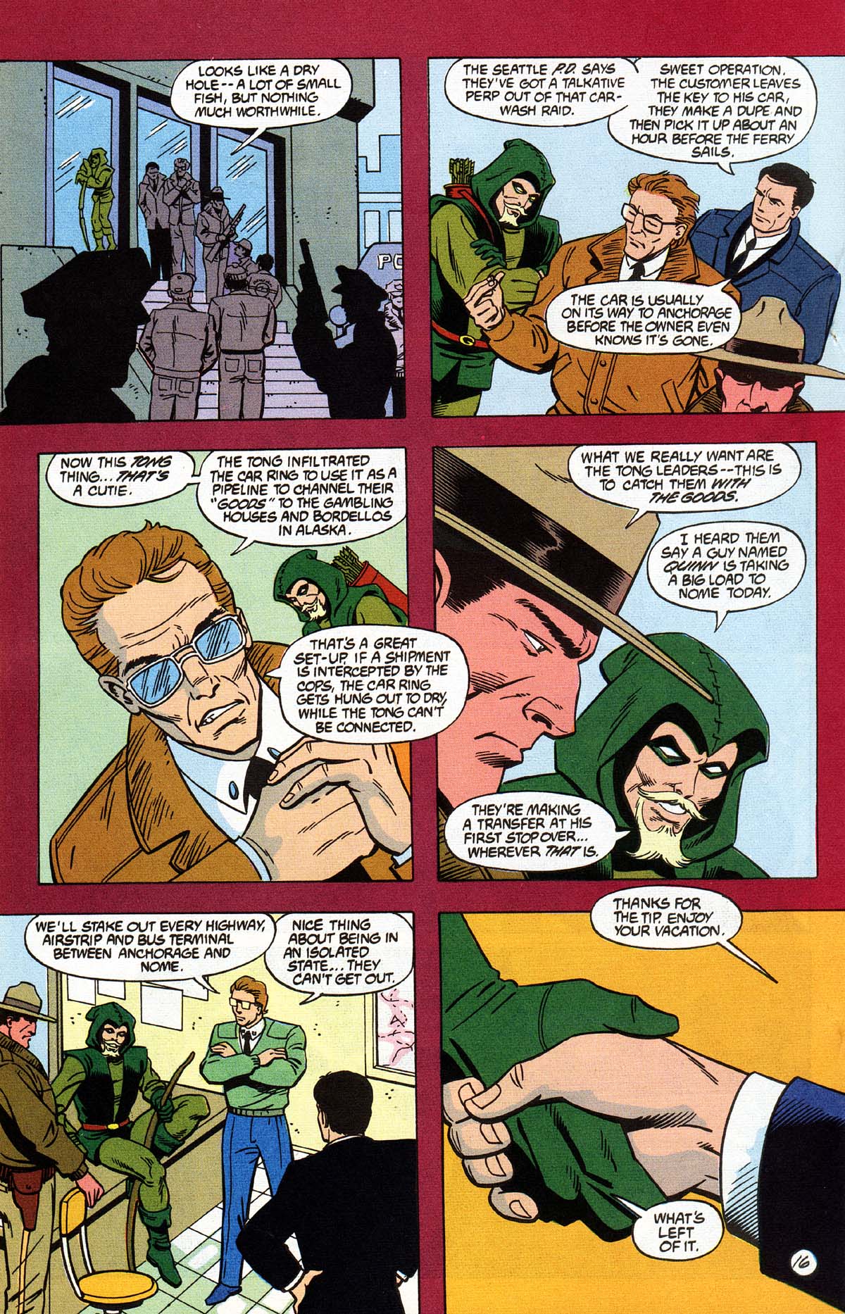 Read online Green Arrow (1988) comic -  Issue #8 - 19