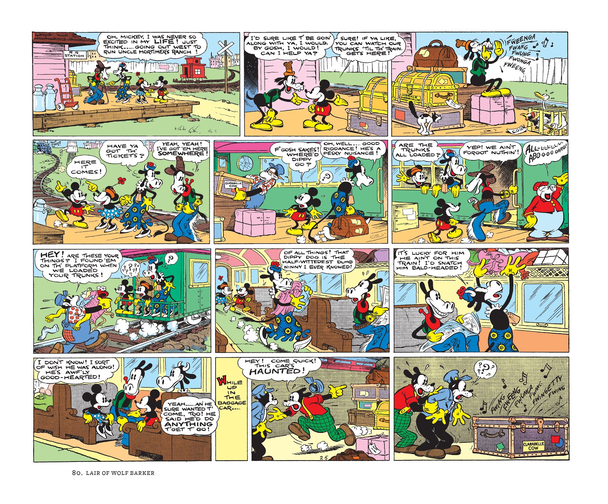 Read online Walt Disney's Mickey Mouse Color Sundays comic -  Issue # TPB 1 (Part 1) - 80