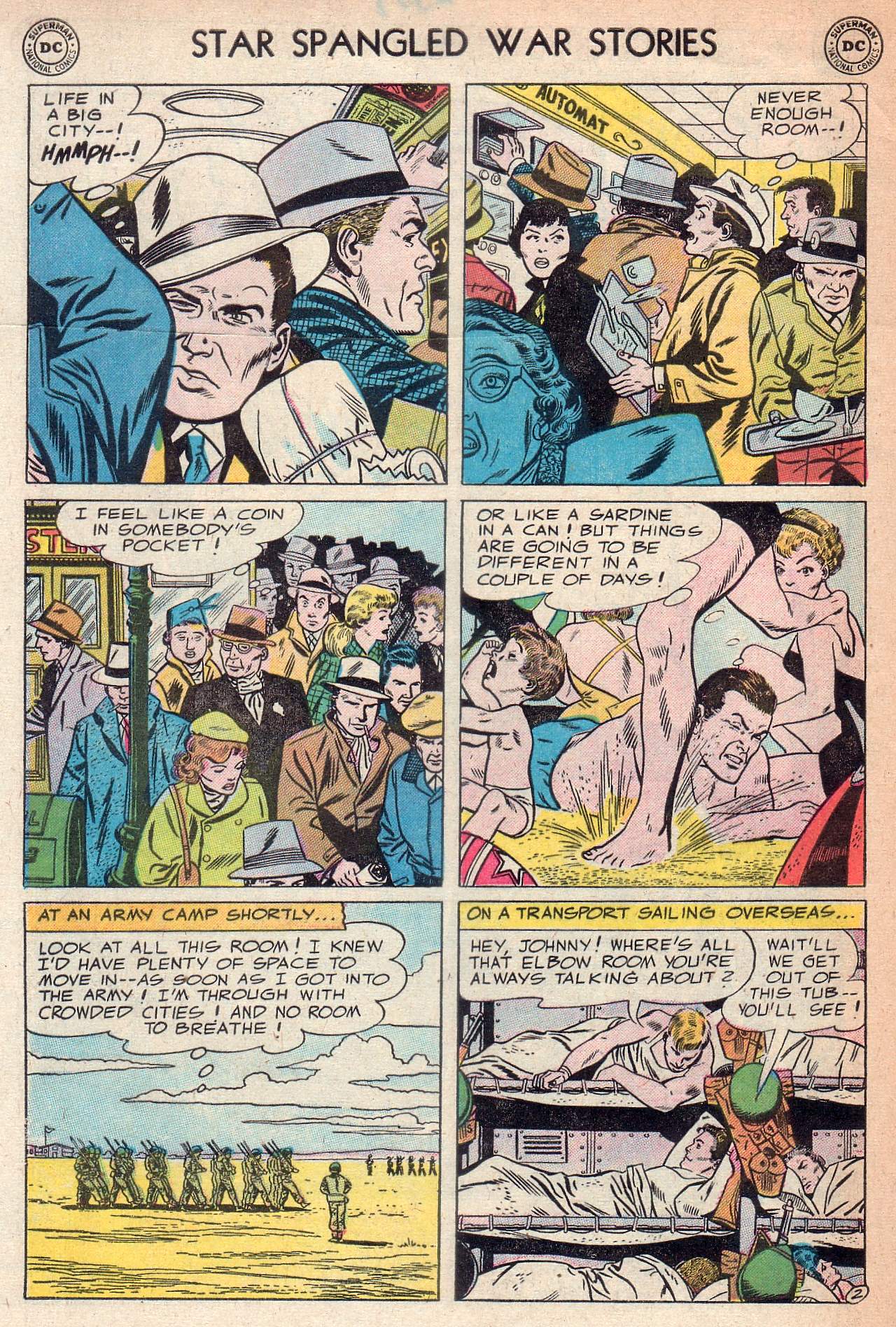 Read online Star Spangled War Stories (1952) comic -  Issue #33 - 4