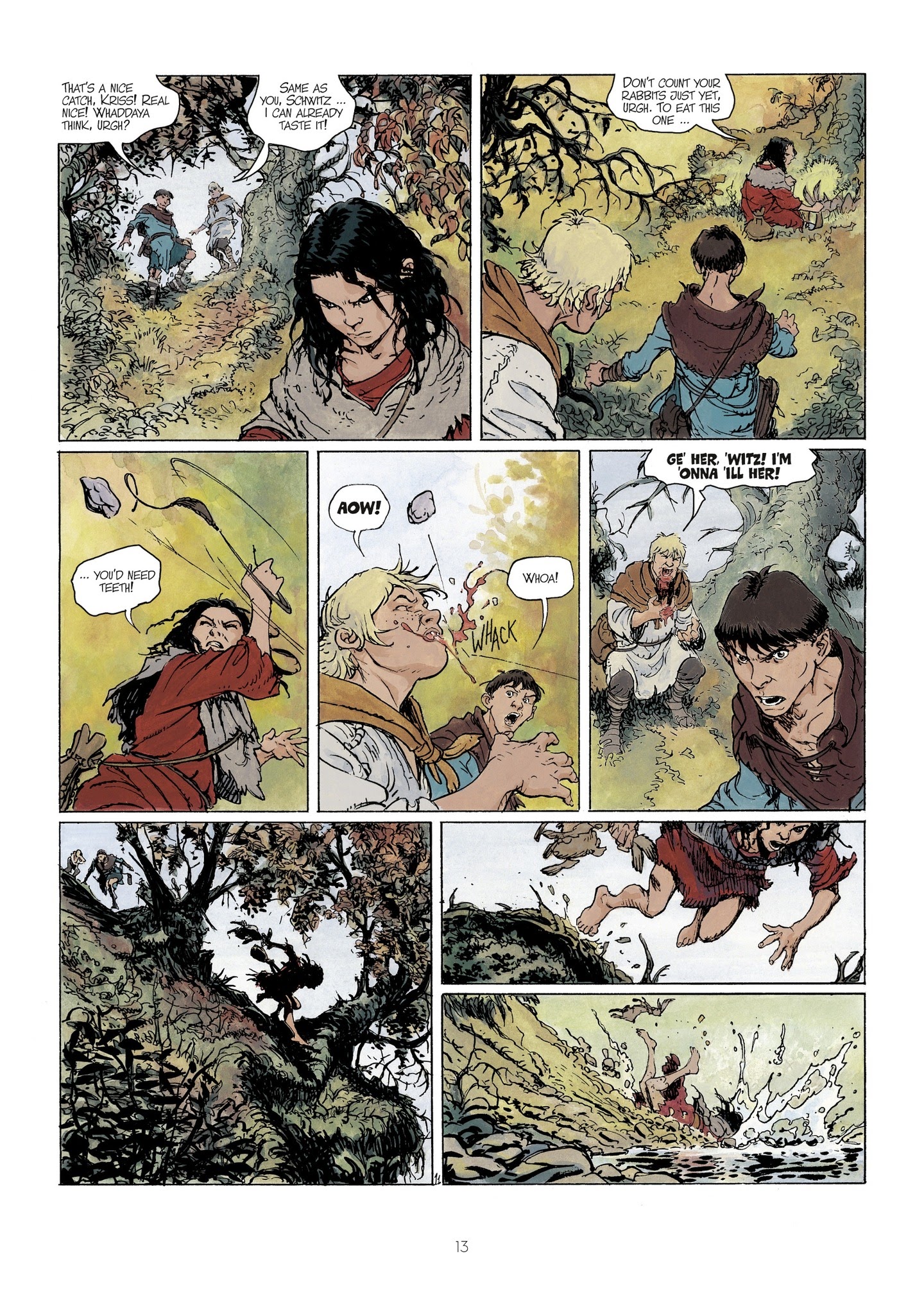 Read online Thorgal - Kriss of Valnor: I Forget Nothing! comic -  Issue # Full - 15