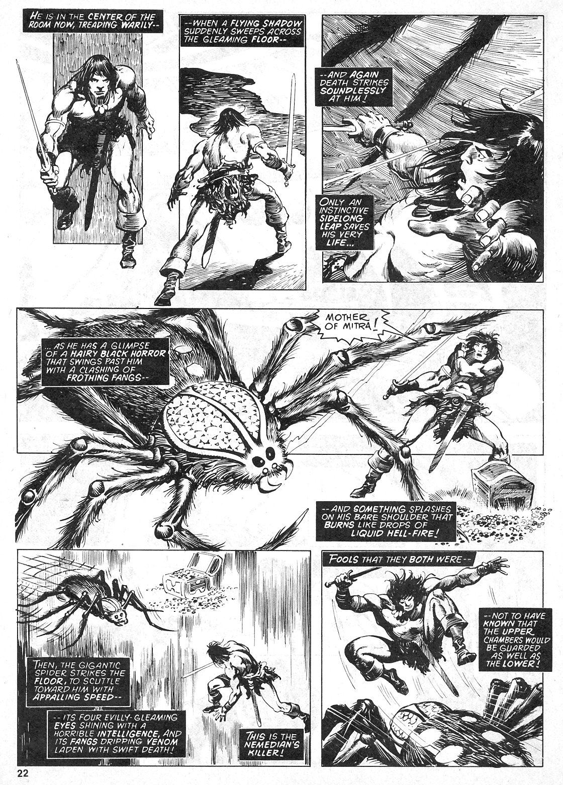Read online The Savage Sword Of Conan comic -  Issue #24 - 22