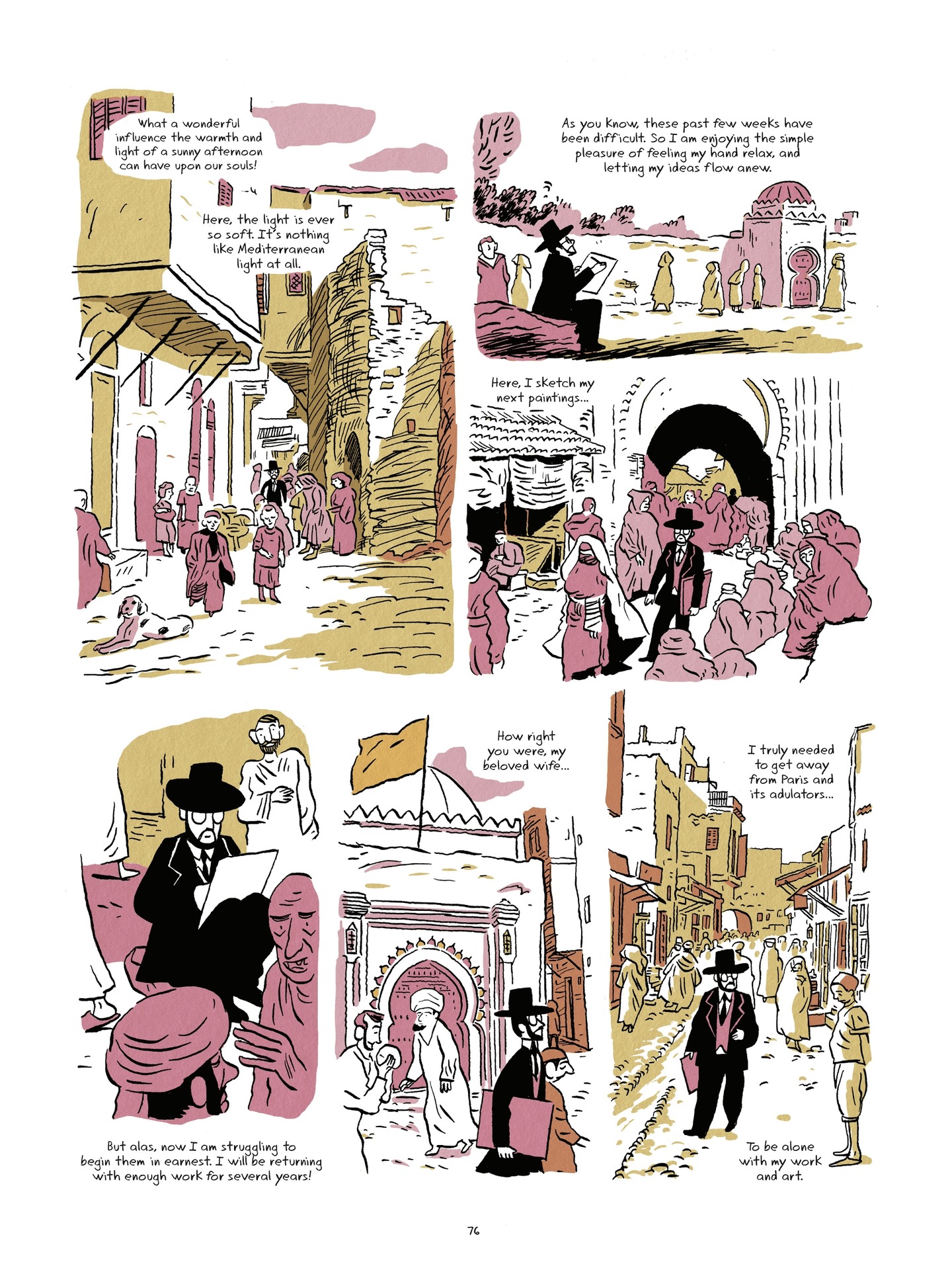 Read online Tangier in the Rain comic -  Issue # TPB - 75