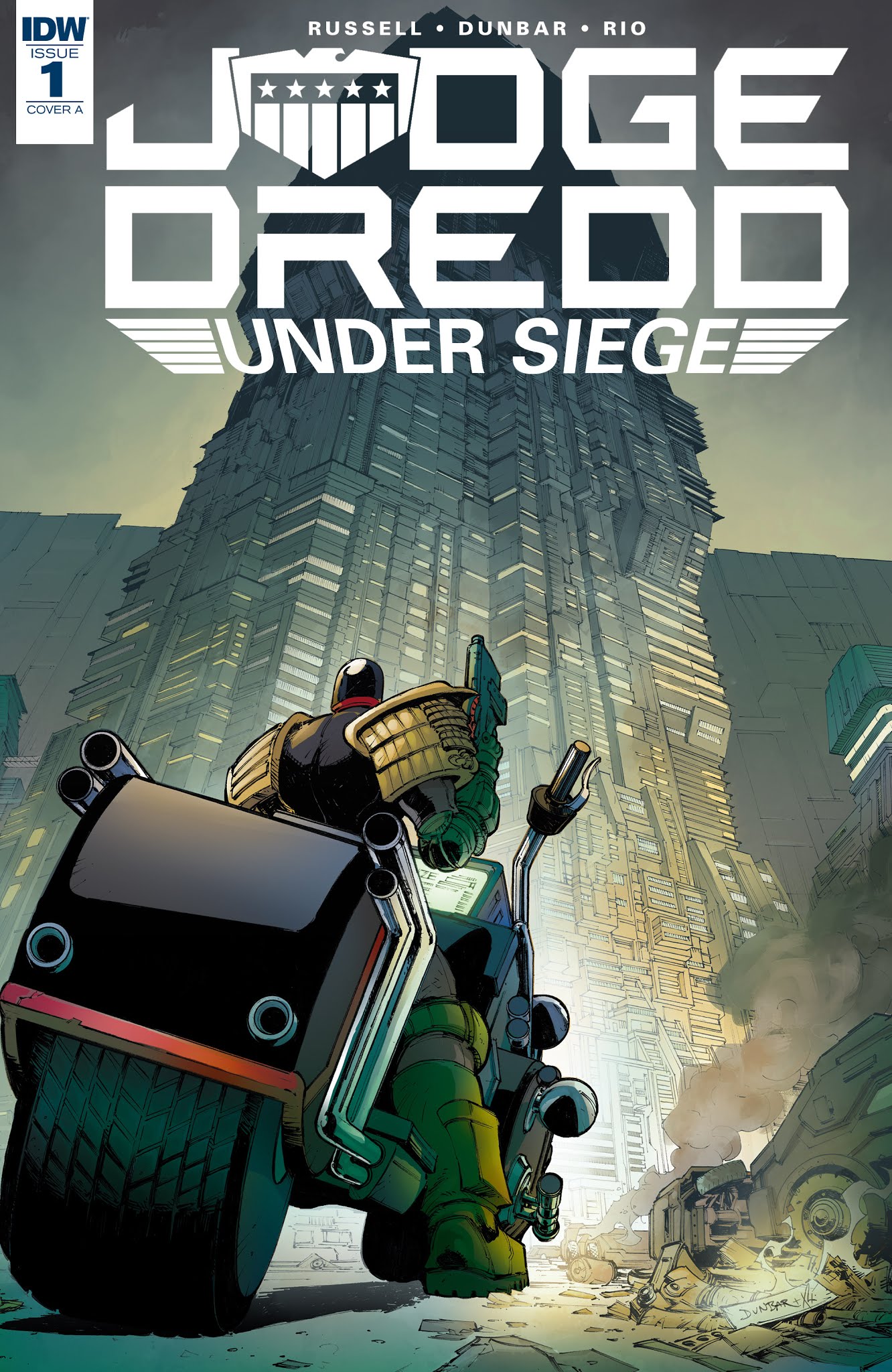 Read online Judge Dredd: Under Siege comic -  Issue #1 - 1