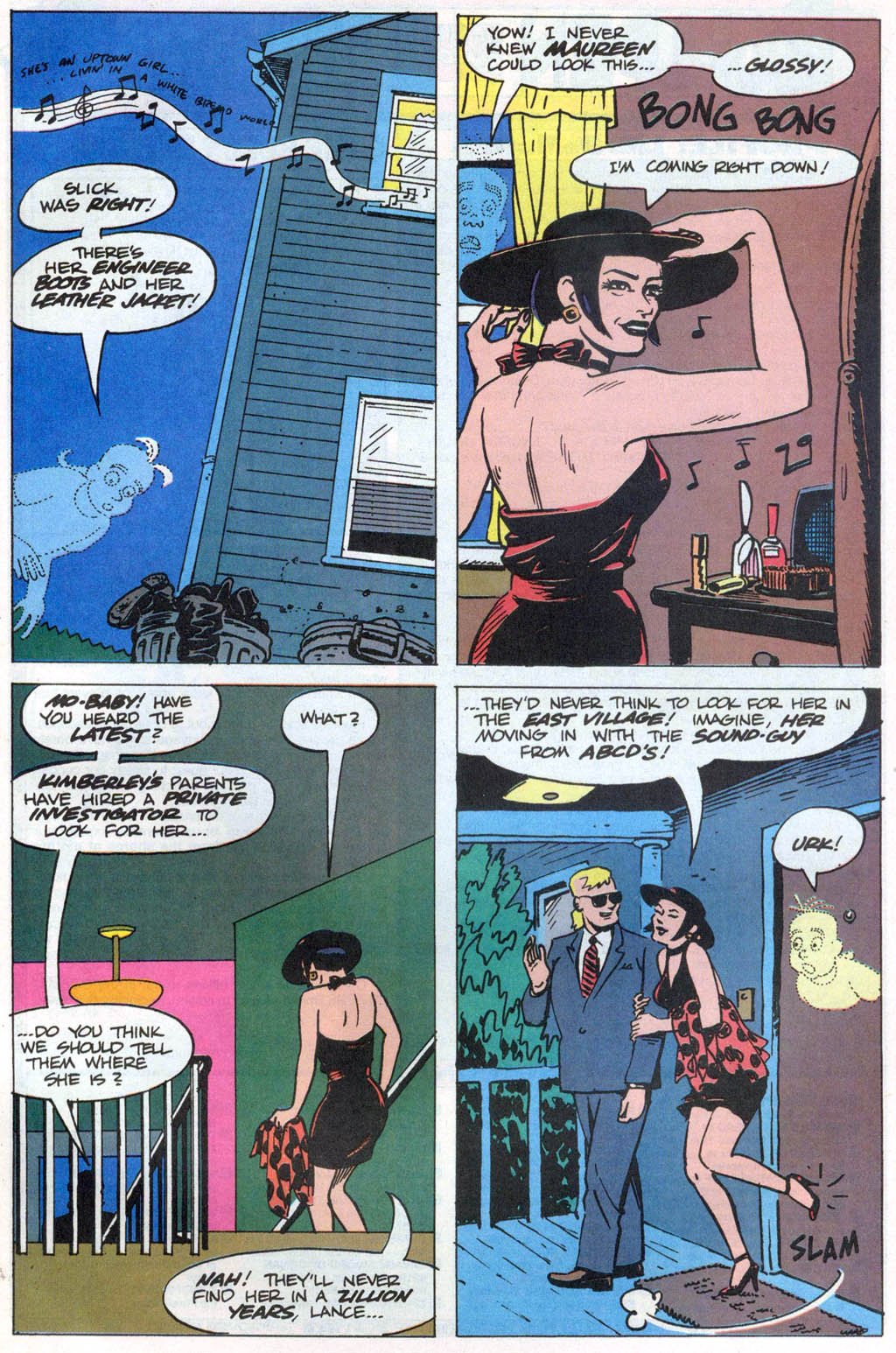 Read online Mort The Dead Teenager comic -  Issue #4 - 21