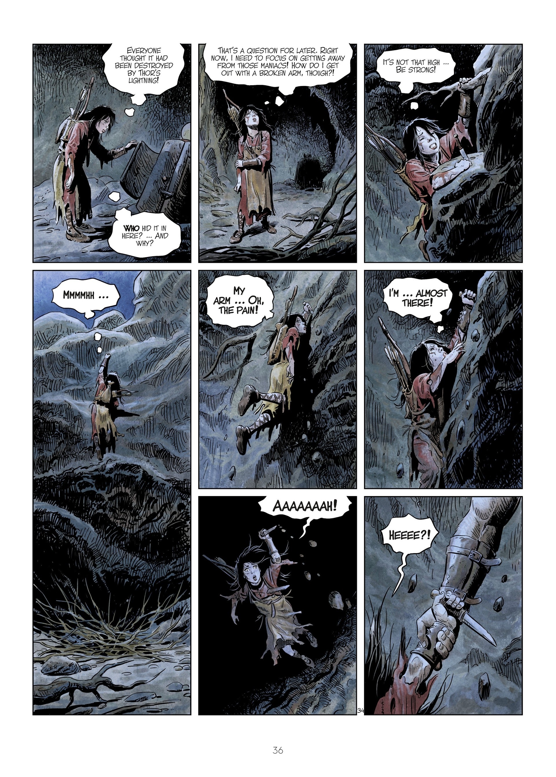 Read online The World of Thorgal: Wolfcub comic -  Issue #4 - 38