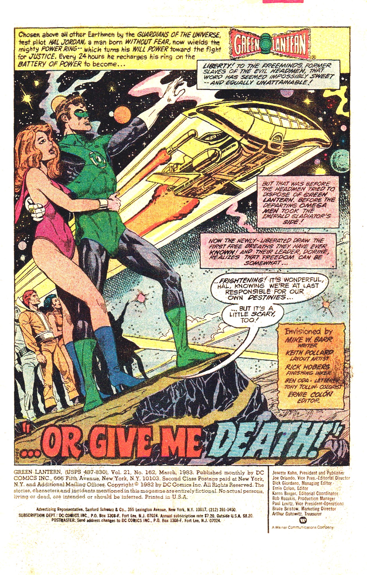 Read online Green Lantern (1960) comic -  Issue #162 - 3