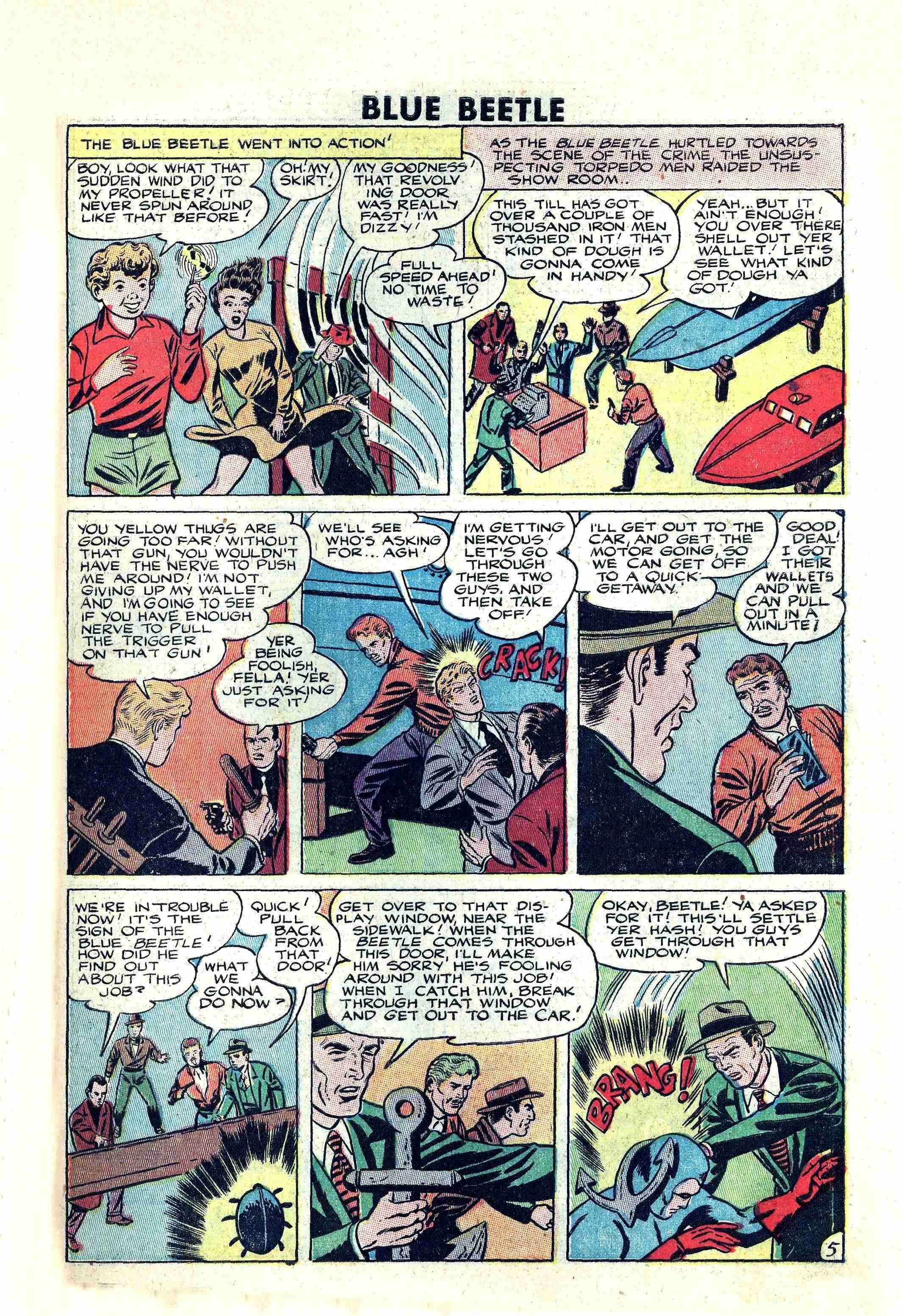 Read online The Blue Beetle comic -  Issue #60 - 27