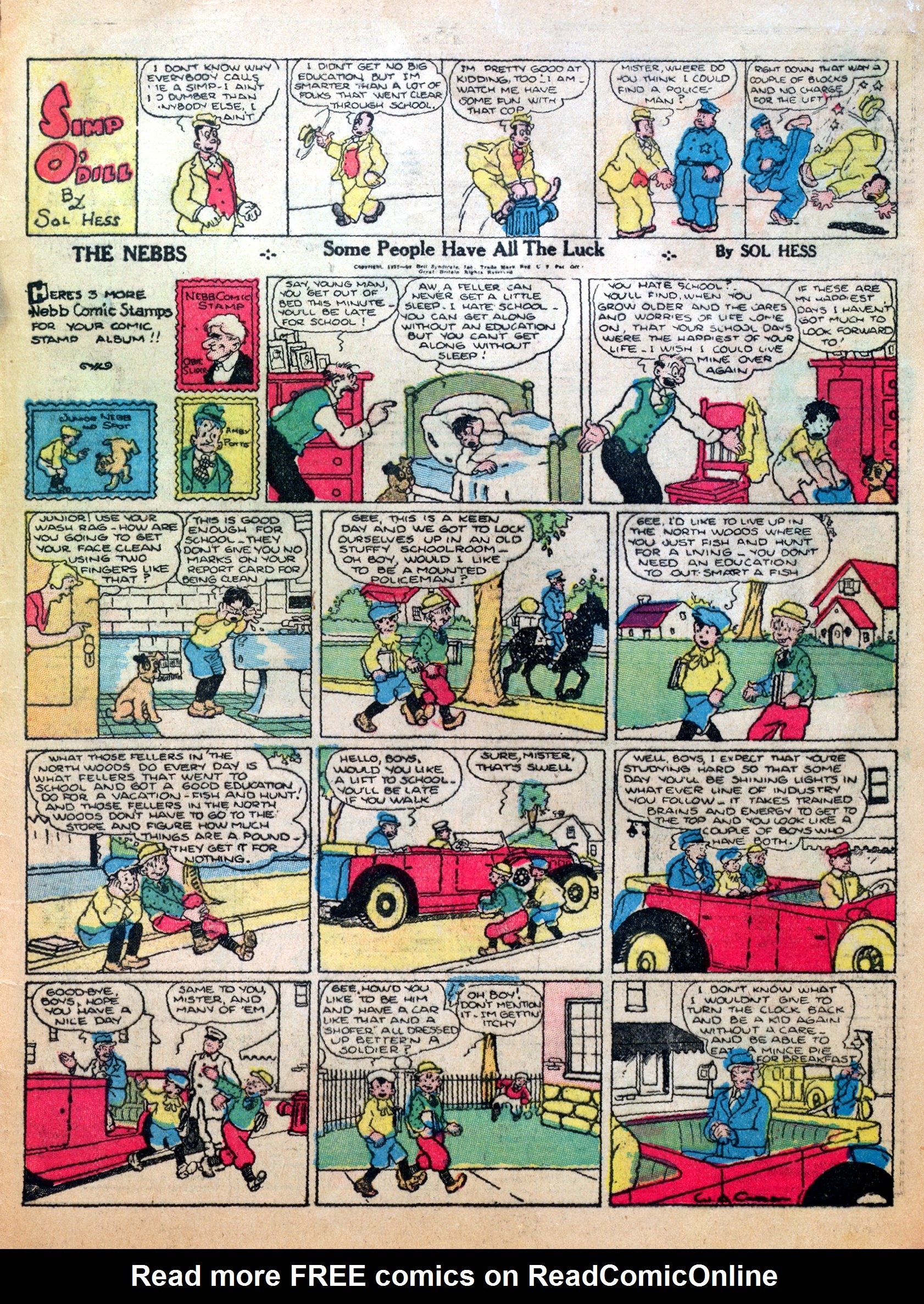 Read online Famous Funnies comic -  Issue #3 - 65