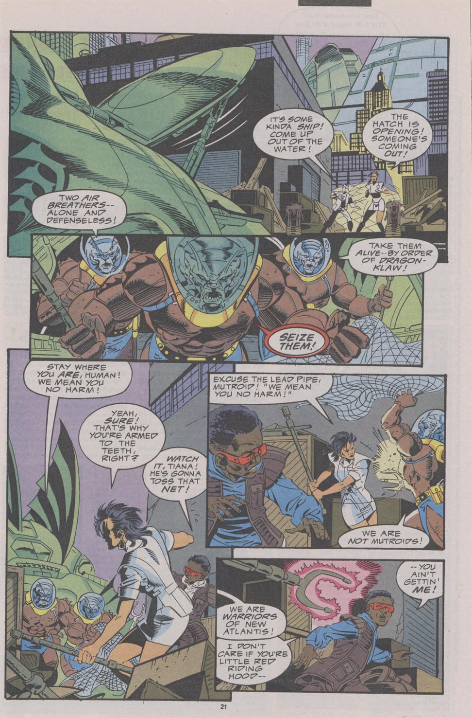Read online Ravage 2099 comic -  Issue #6 - 19