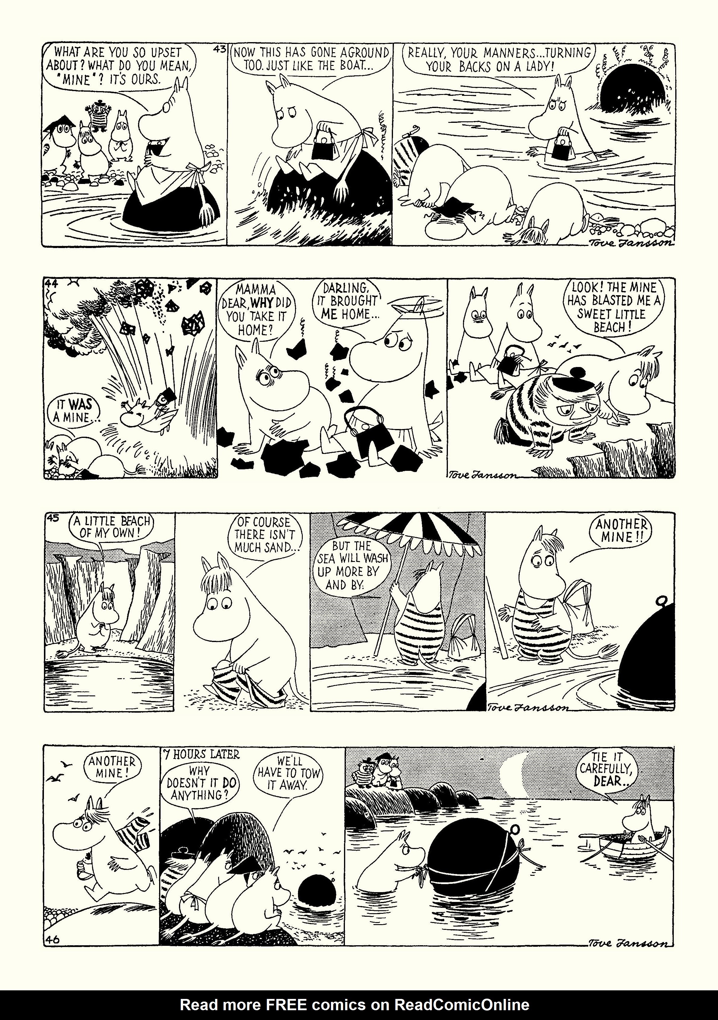 Read online Moomin: The Complete Tove Jansson Comic Strip comic -  Issue # TPB 3 - 66