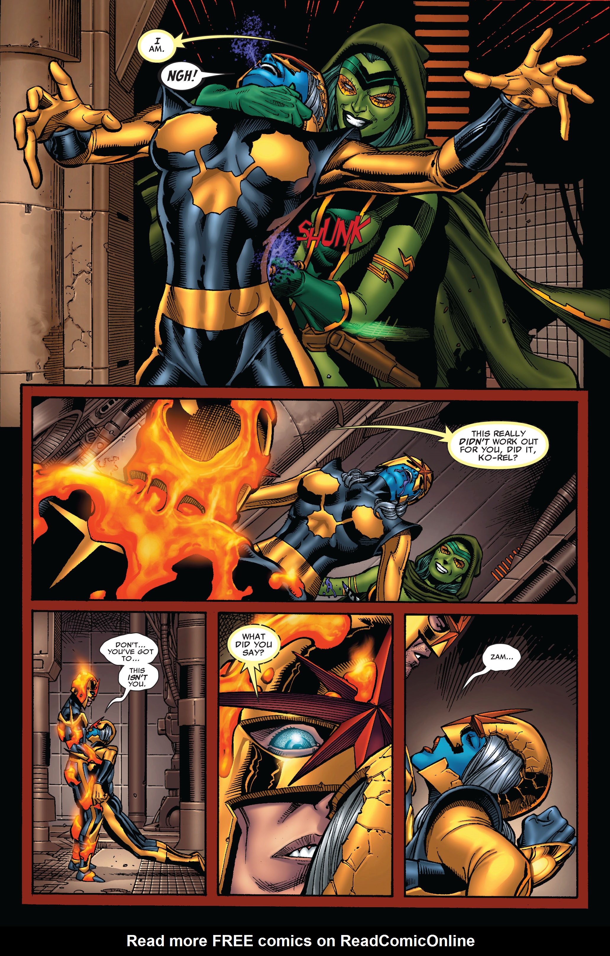Read online Nova (2007) comic -  Issue #6 - 22