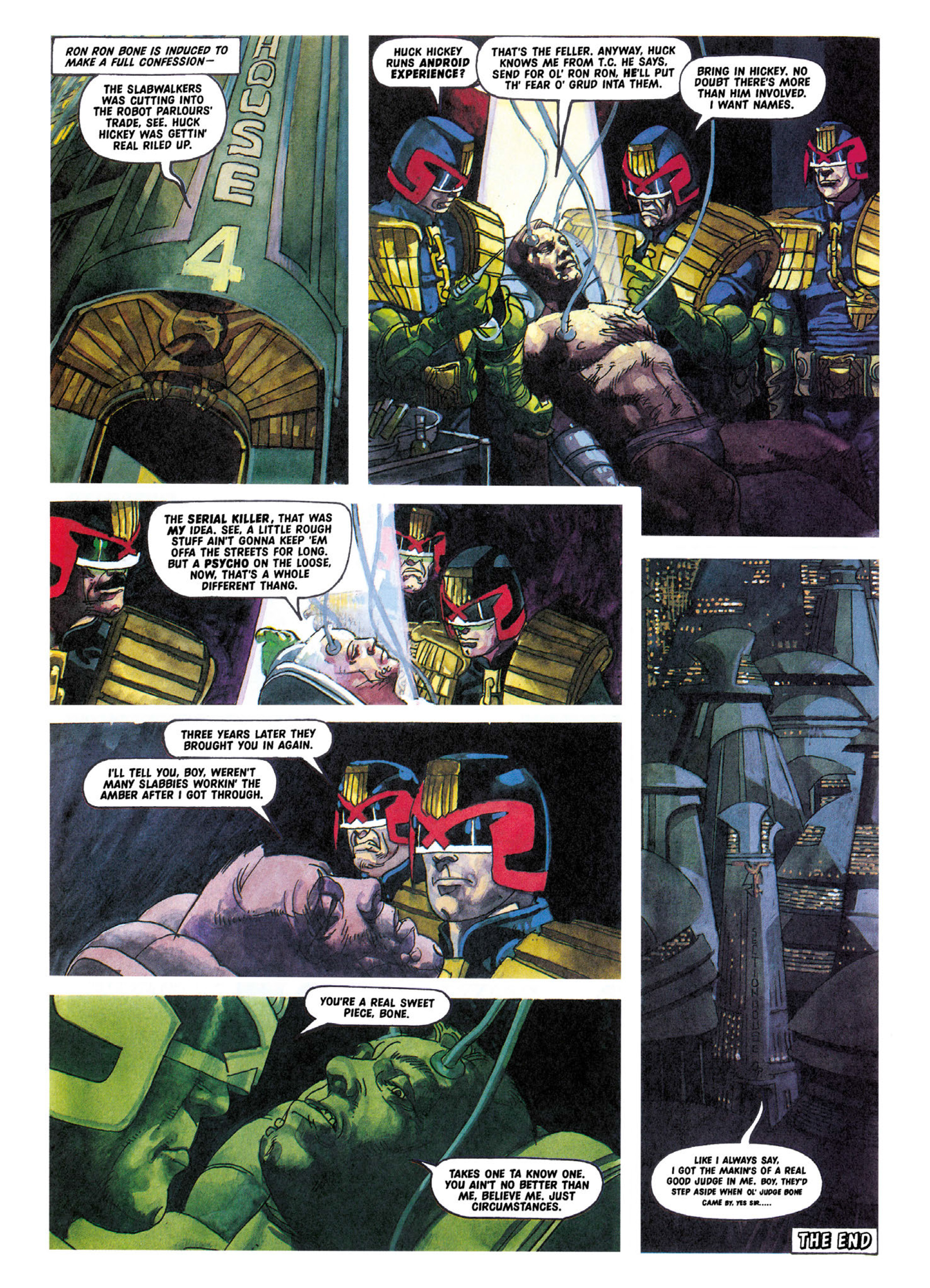 Read online Judge Dredd: The Complete Case Files comic -  Issue # TPB 28 - 256