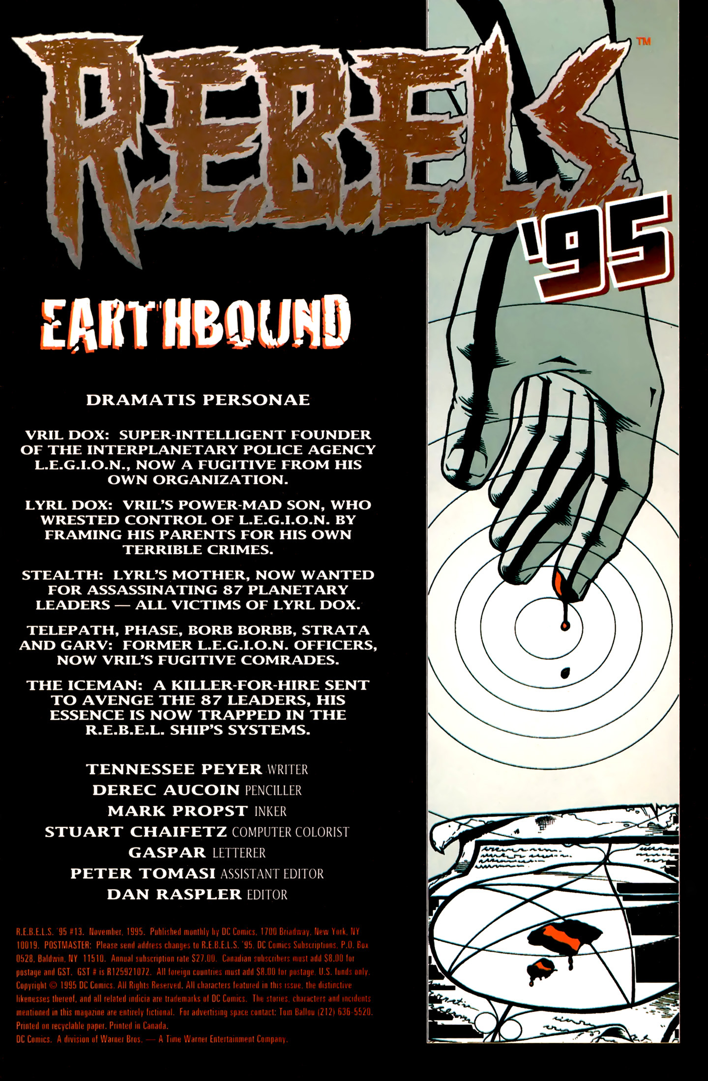 Read online R.E.B.E.L.S. '94 comic -  Issue #13 - 2