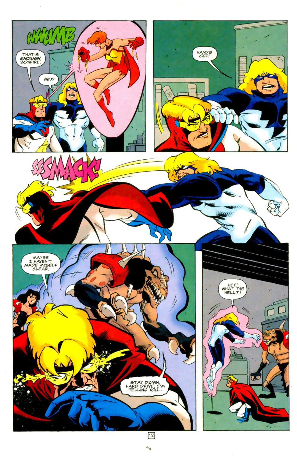 Read online Young Heroes in Love comic -  Issue #12 - 13