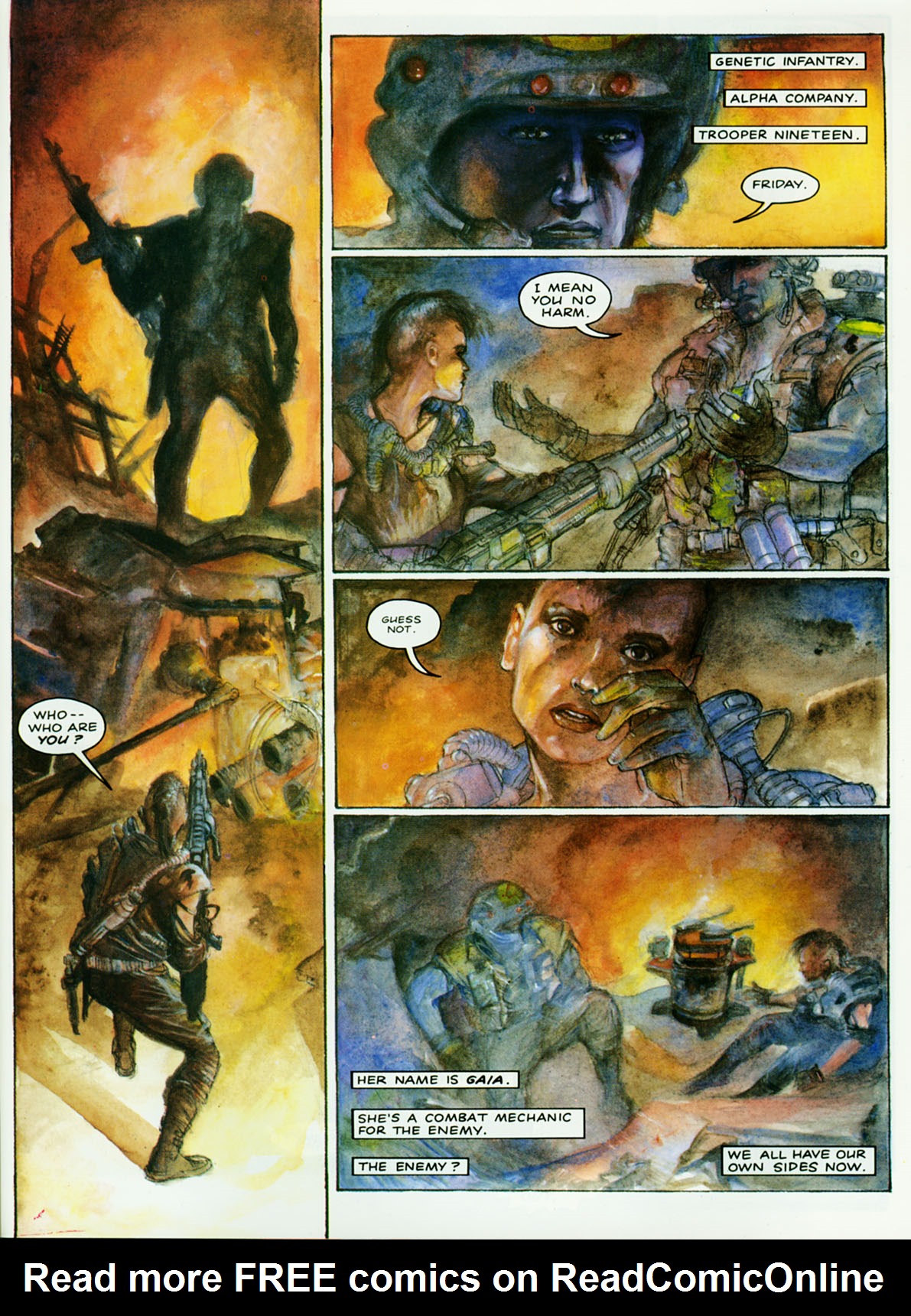 Read online Rogue Trooper: The War Machine comic -  Issue # TPB - 43