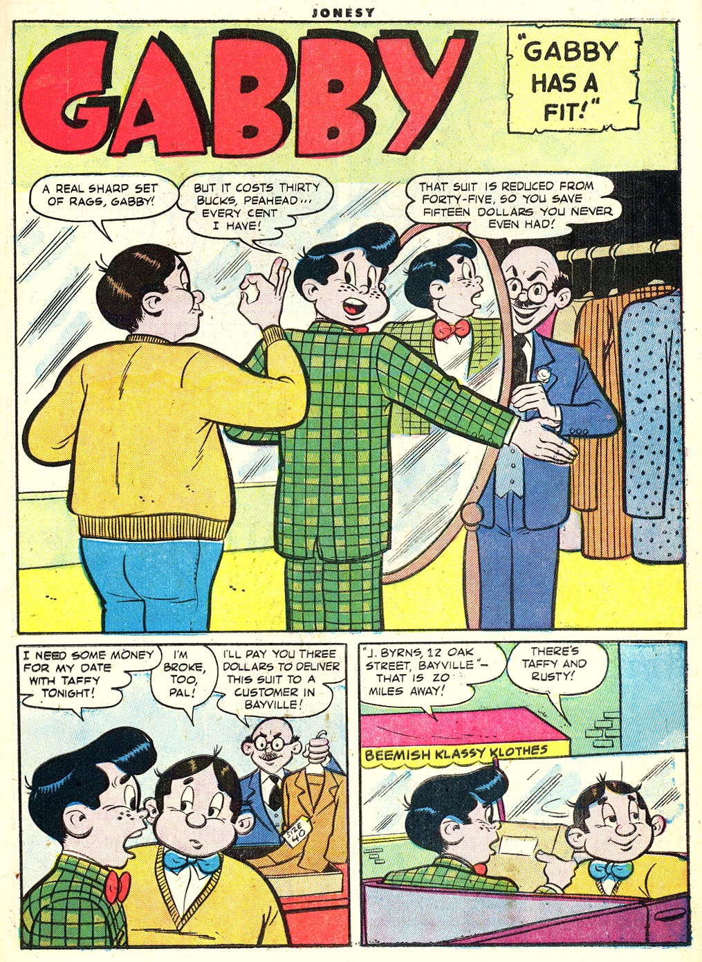 Read online Jonesy (1953) comic -  Issue #3 - 23
