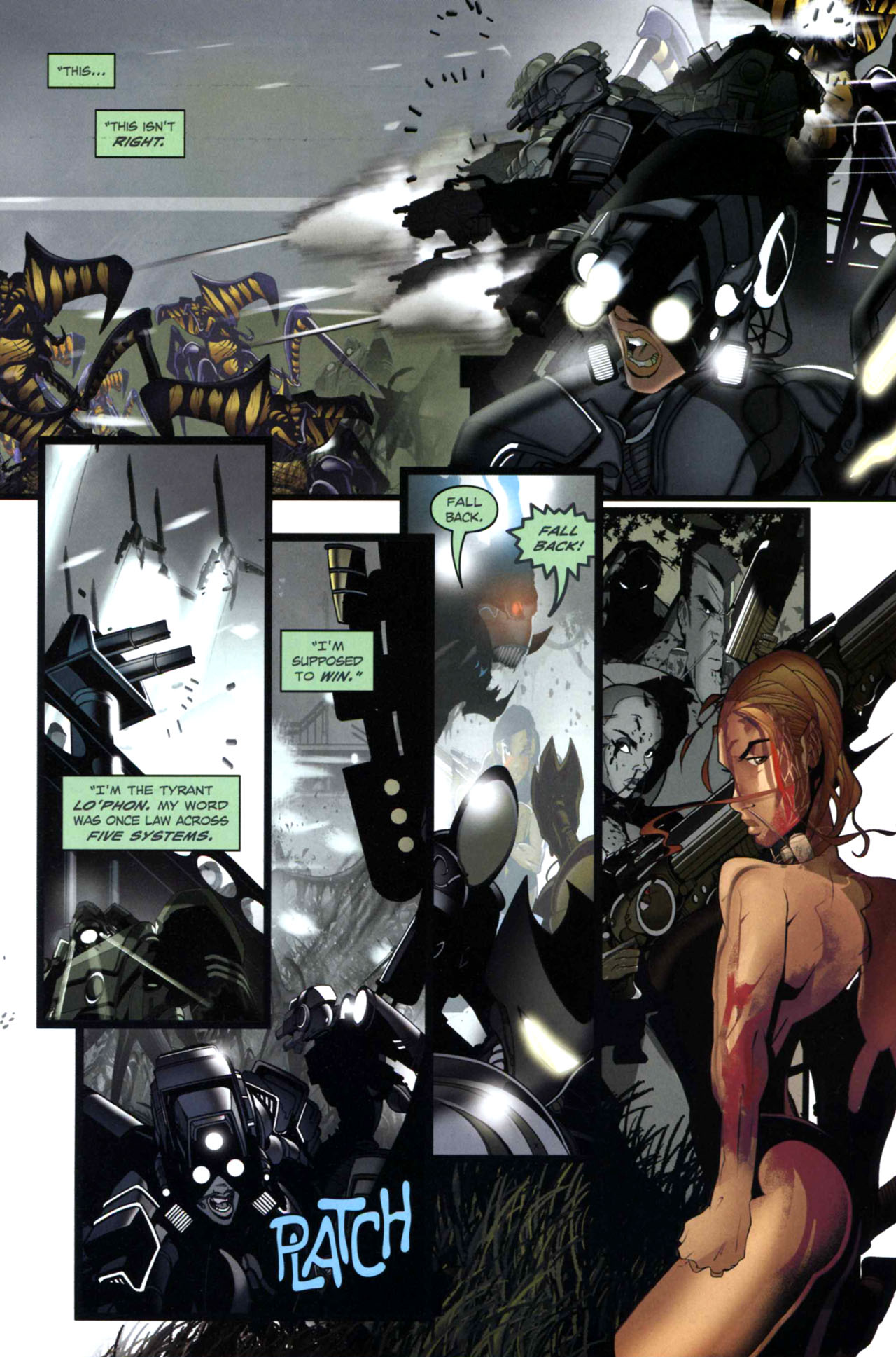 Read online Starship Troopers (2007) comic -  Issue #8 - 19