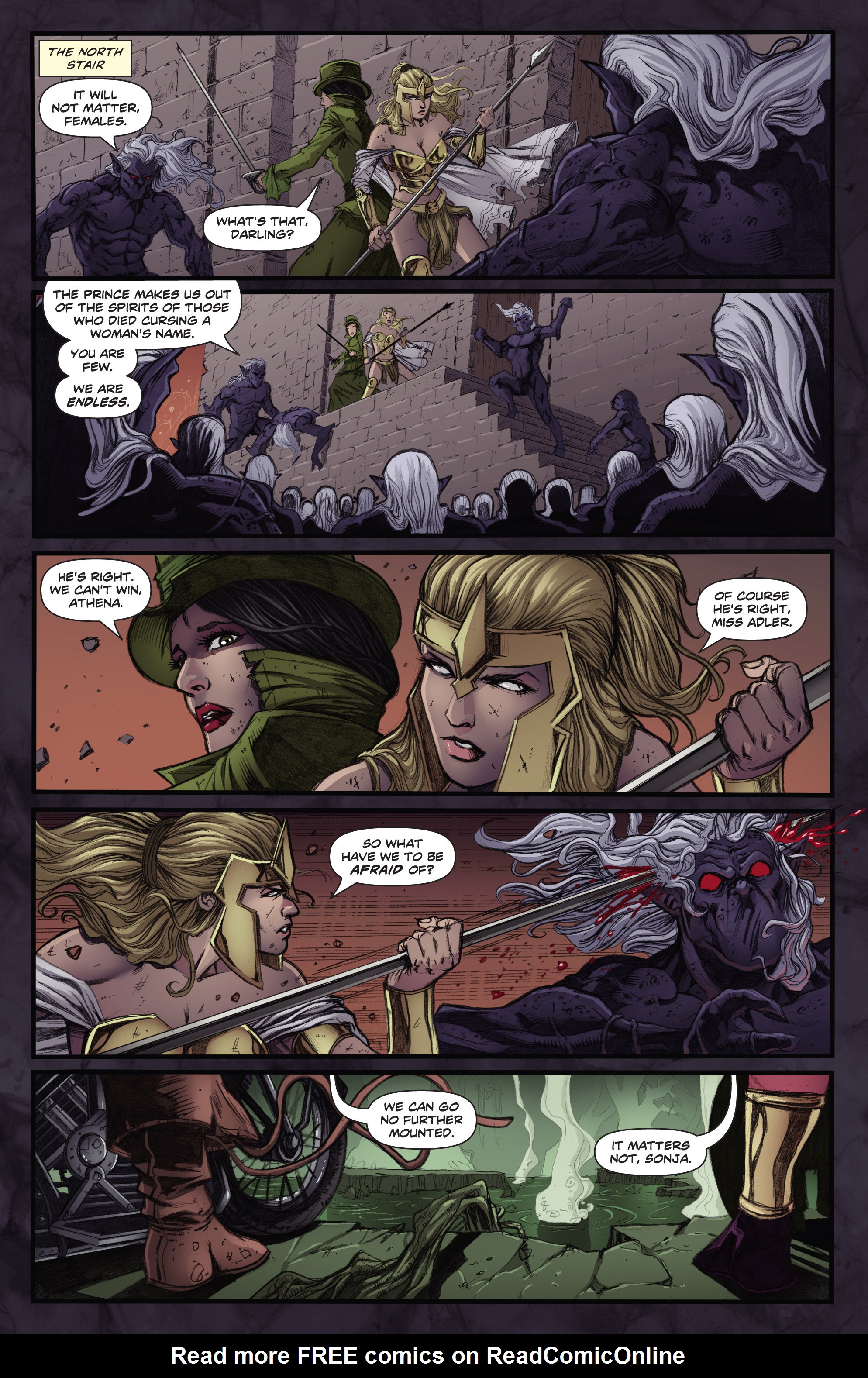 Read online Swords of Sorrow comic -  Issue #6 - 19