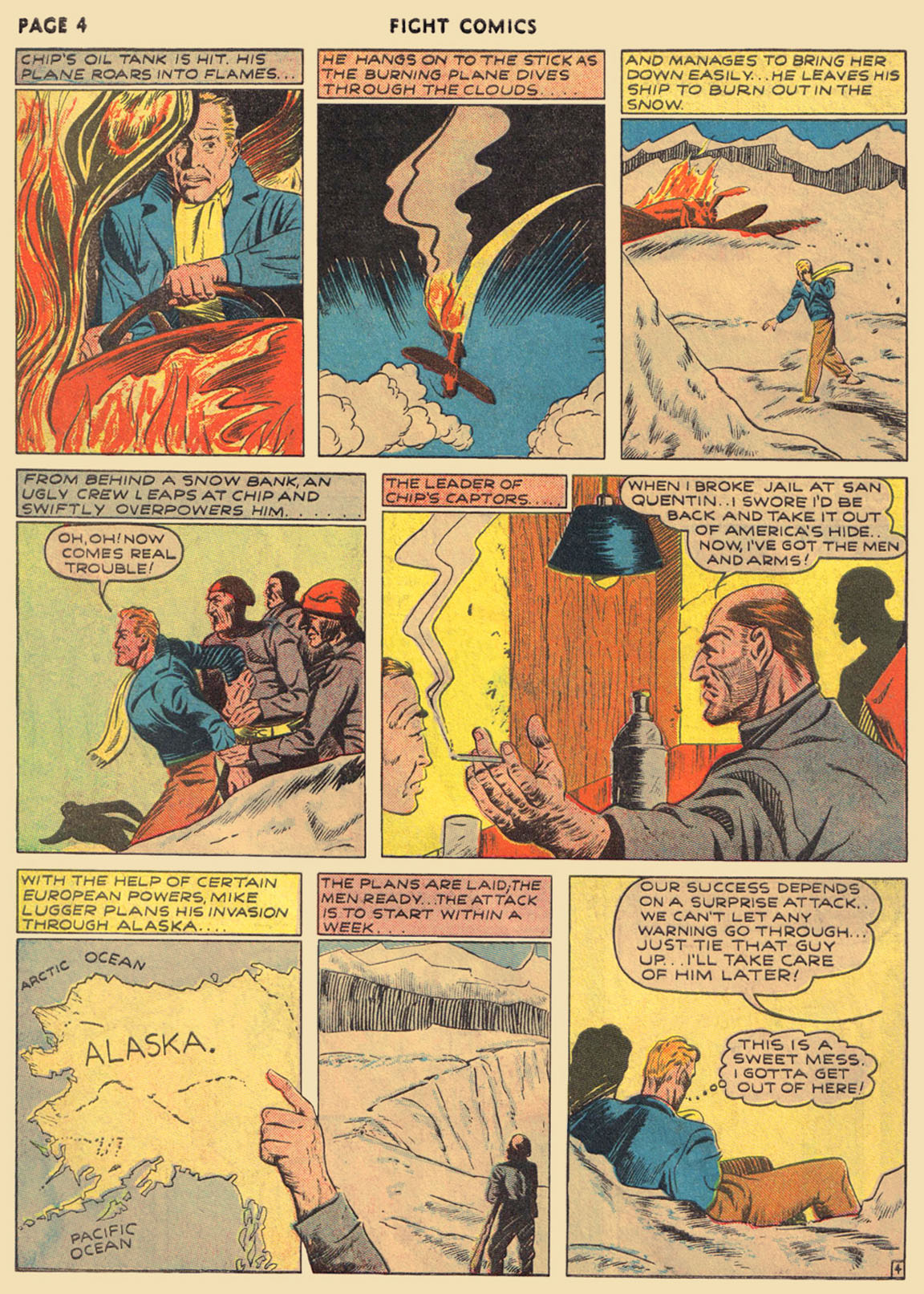 Read online Fight Comics comic -  Issue #12 - 6