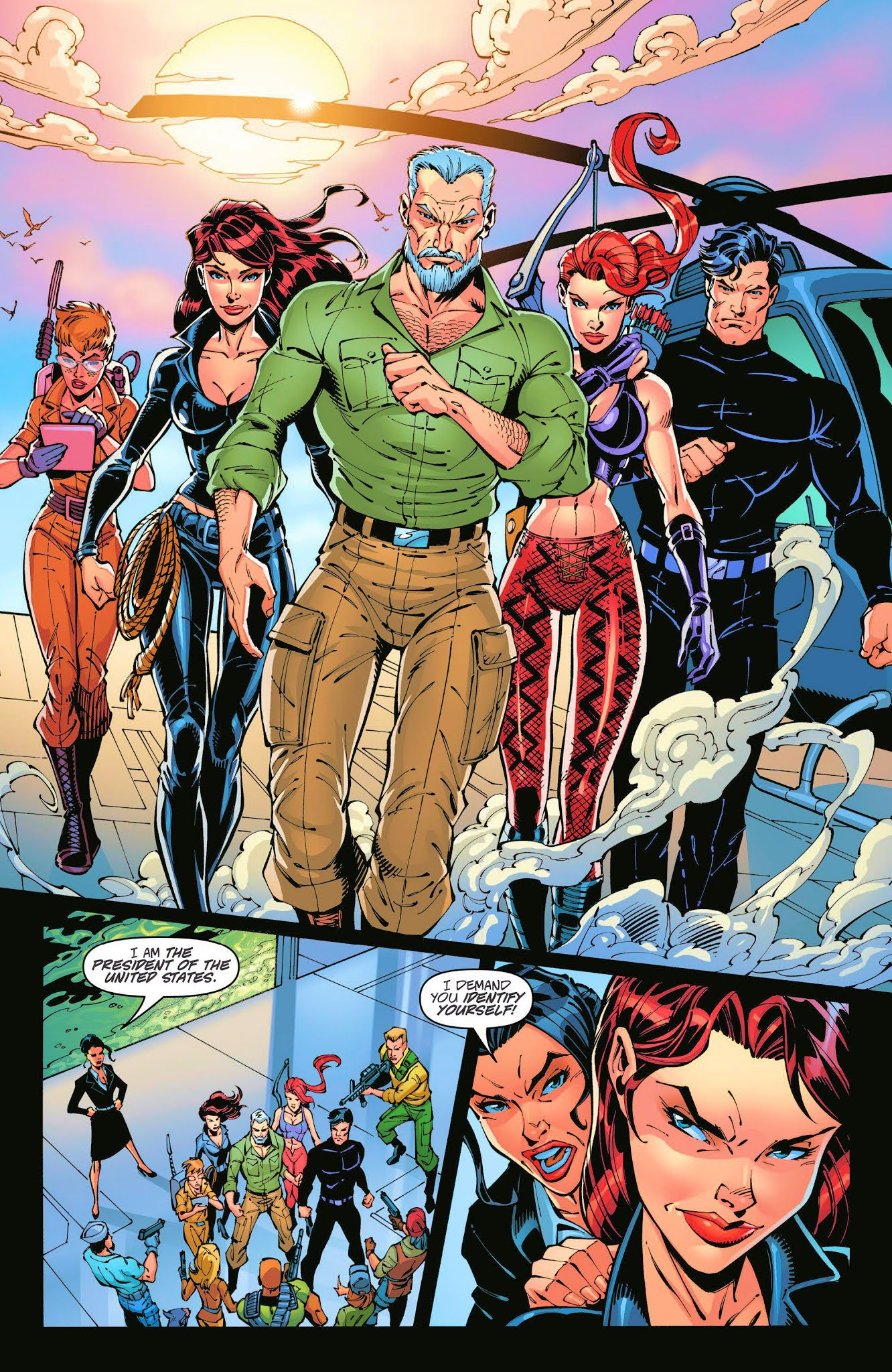 Read online Danger Girl/G.I. Joe comic -  Issue #2 - 21
