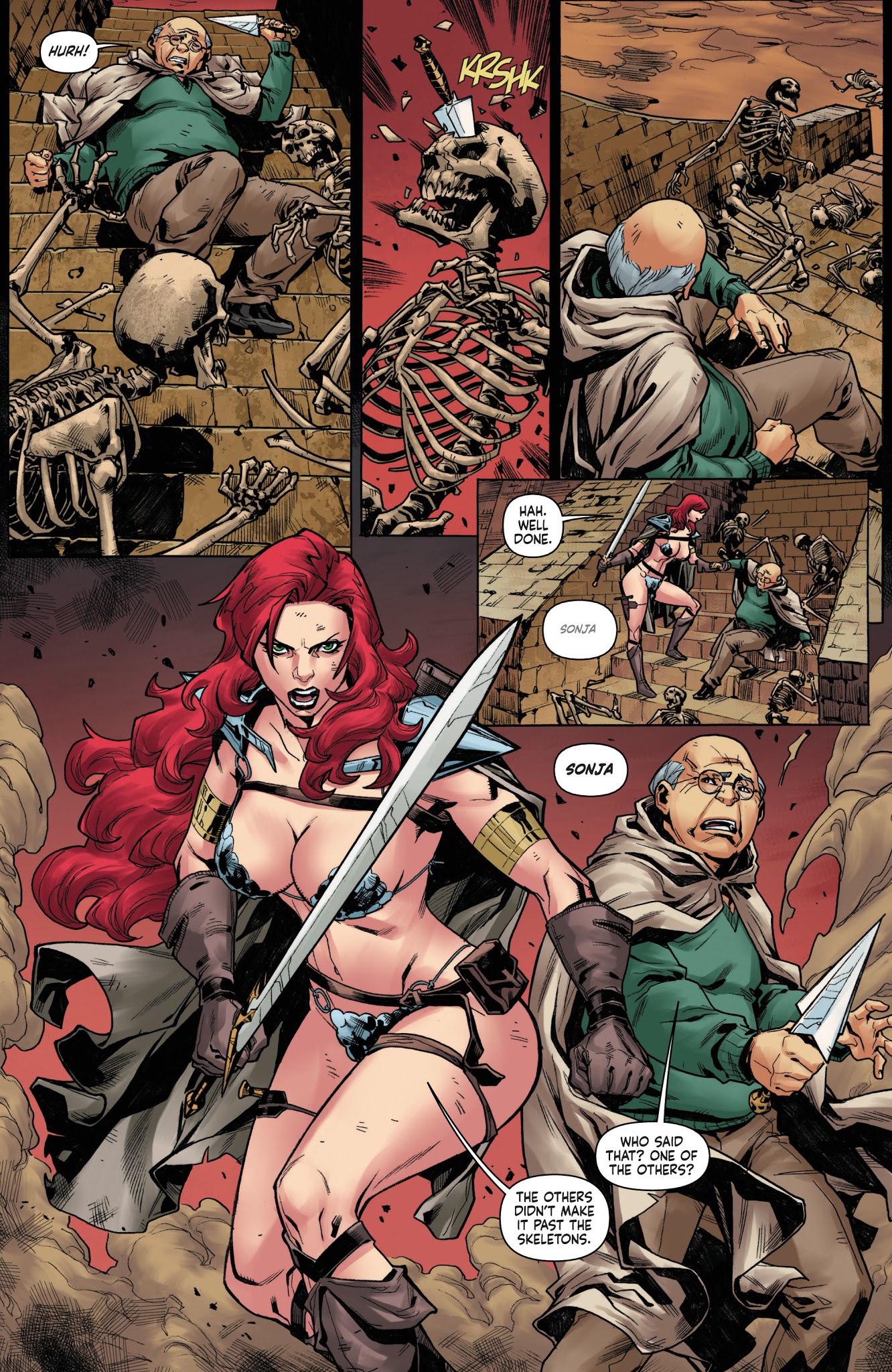 Read online Red Sonja Vol. 4 comic -  Issue #13 - 18