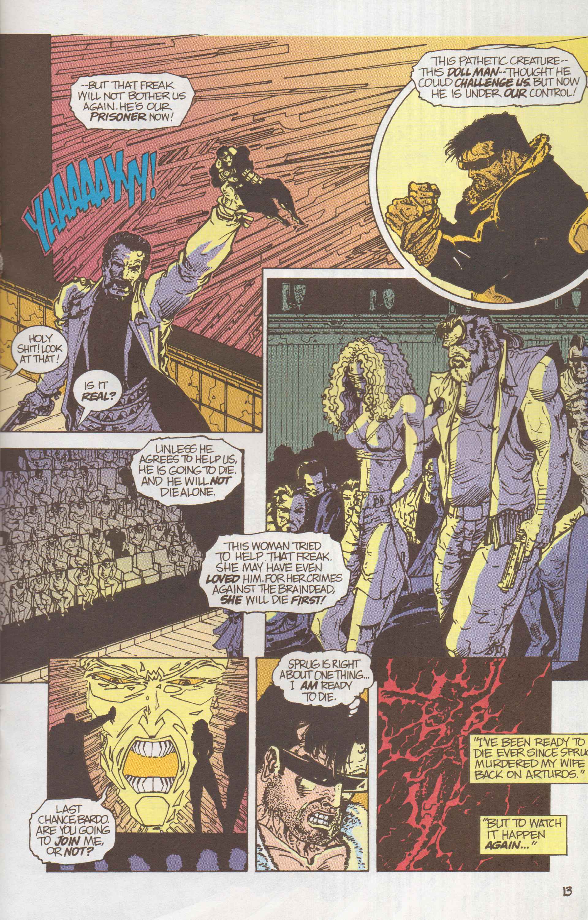 Read online Dollman comic -  Issue #4 - 13