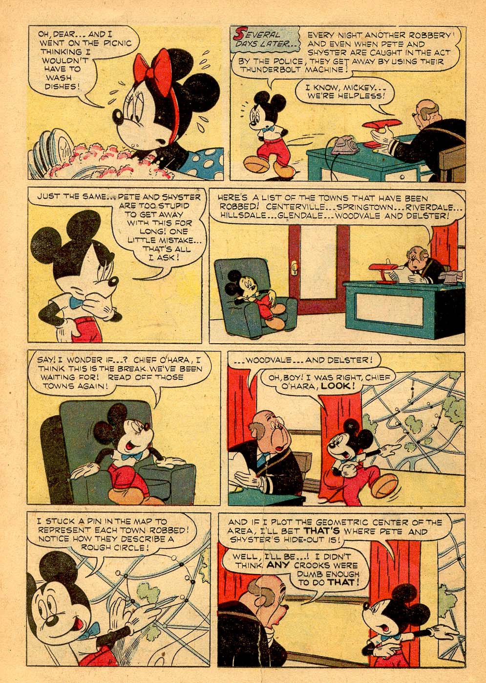 Read online Walt Disney's Mickey Mouse comic -  Issue #34 - 16