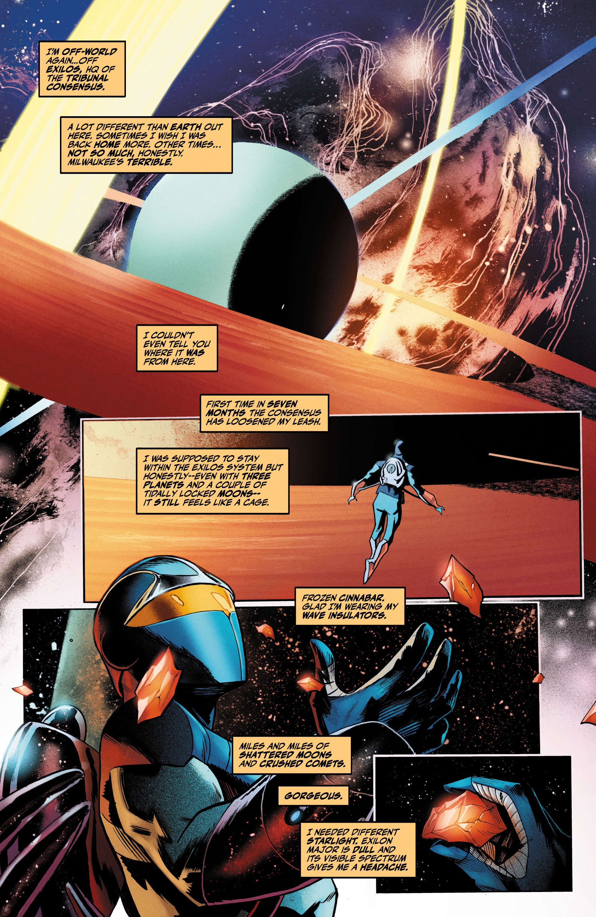 Read online The Blue Flame comic -  Issue #3 - 9