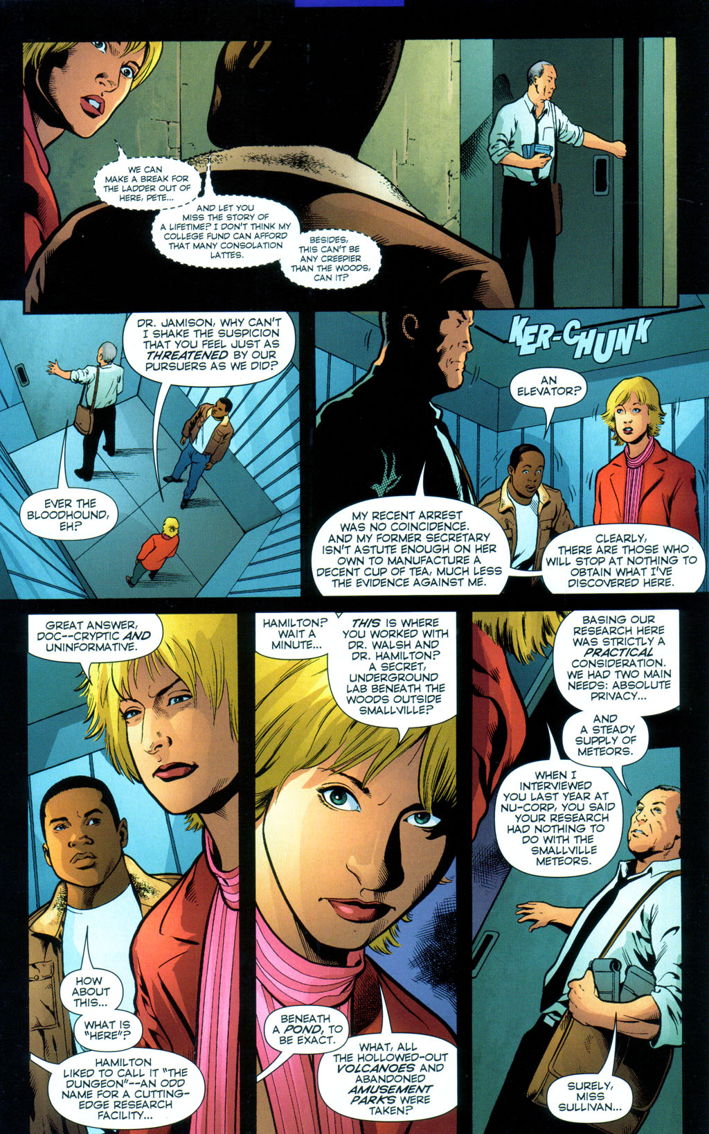 Read online Smallville comic -  Issue #8 - 9