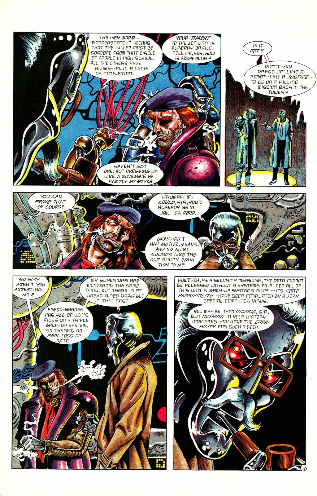 Read online Grimjack comic -  Issue #71 - 12