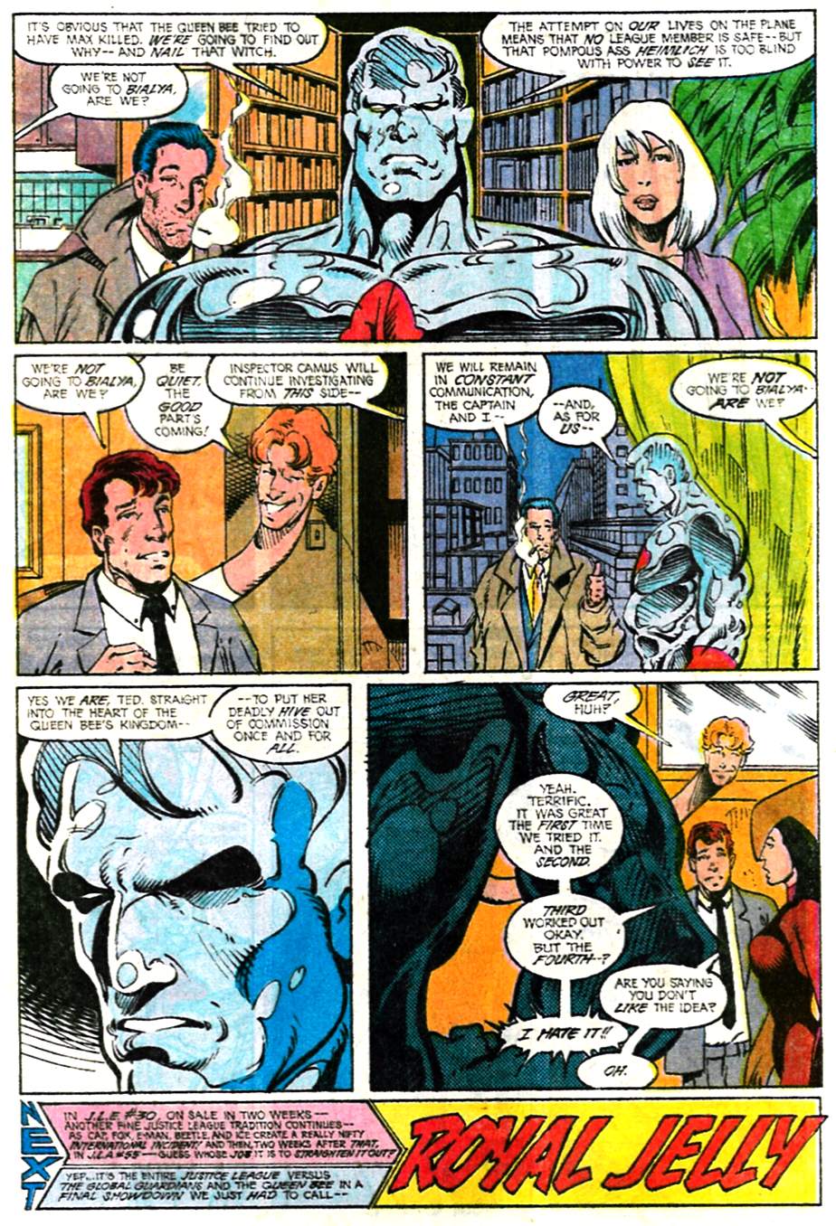 Read online Justice League America comic -  Issue #54 - 23