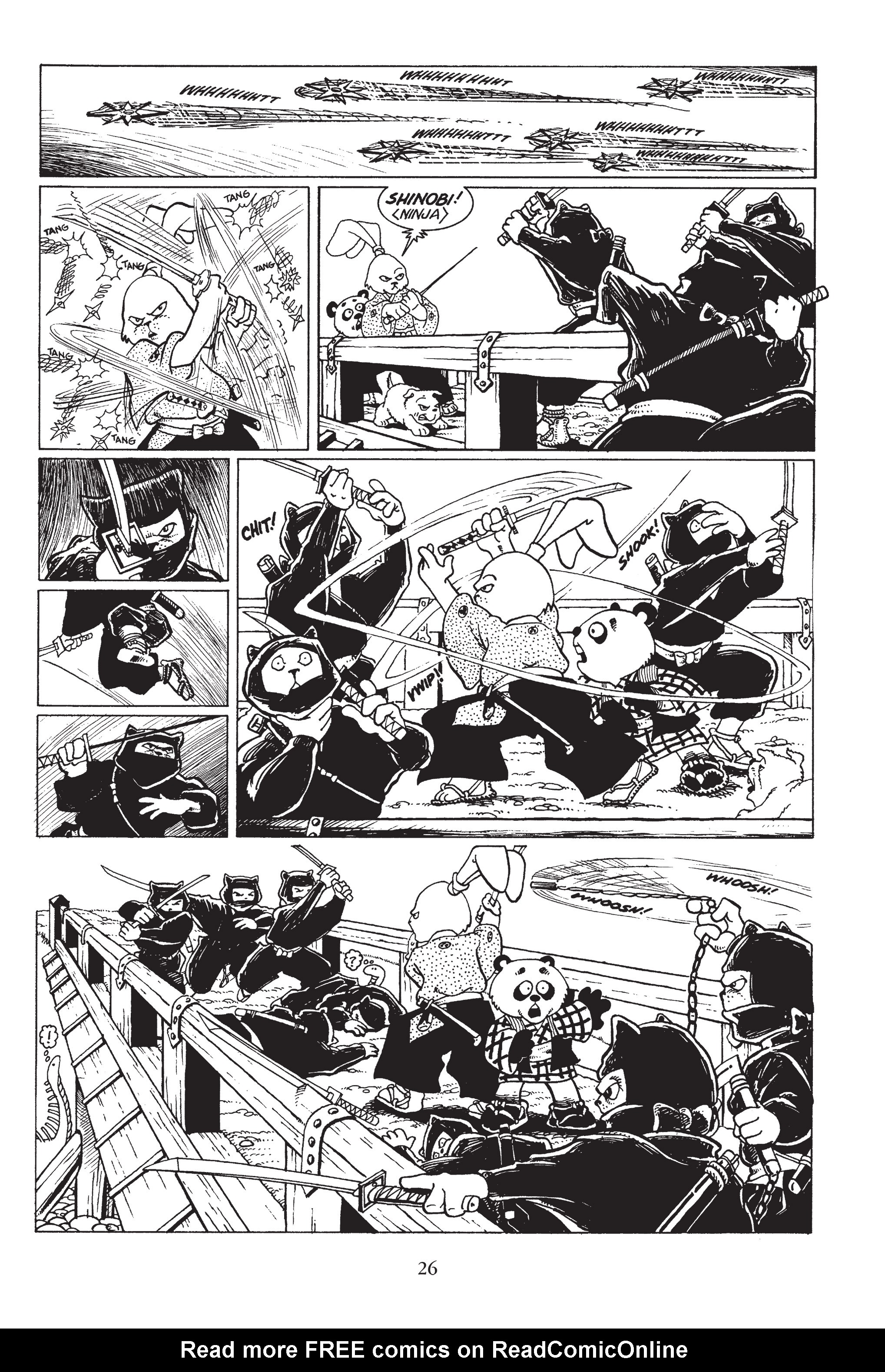Read online Usagi Yojimbo (1987) comic -  Issue # _TPB 1 - 31