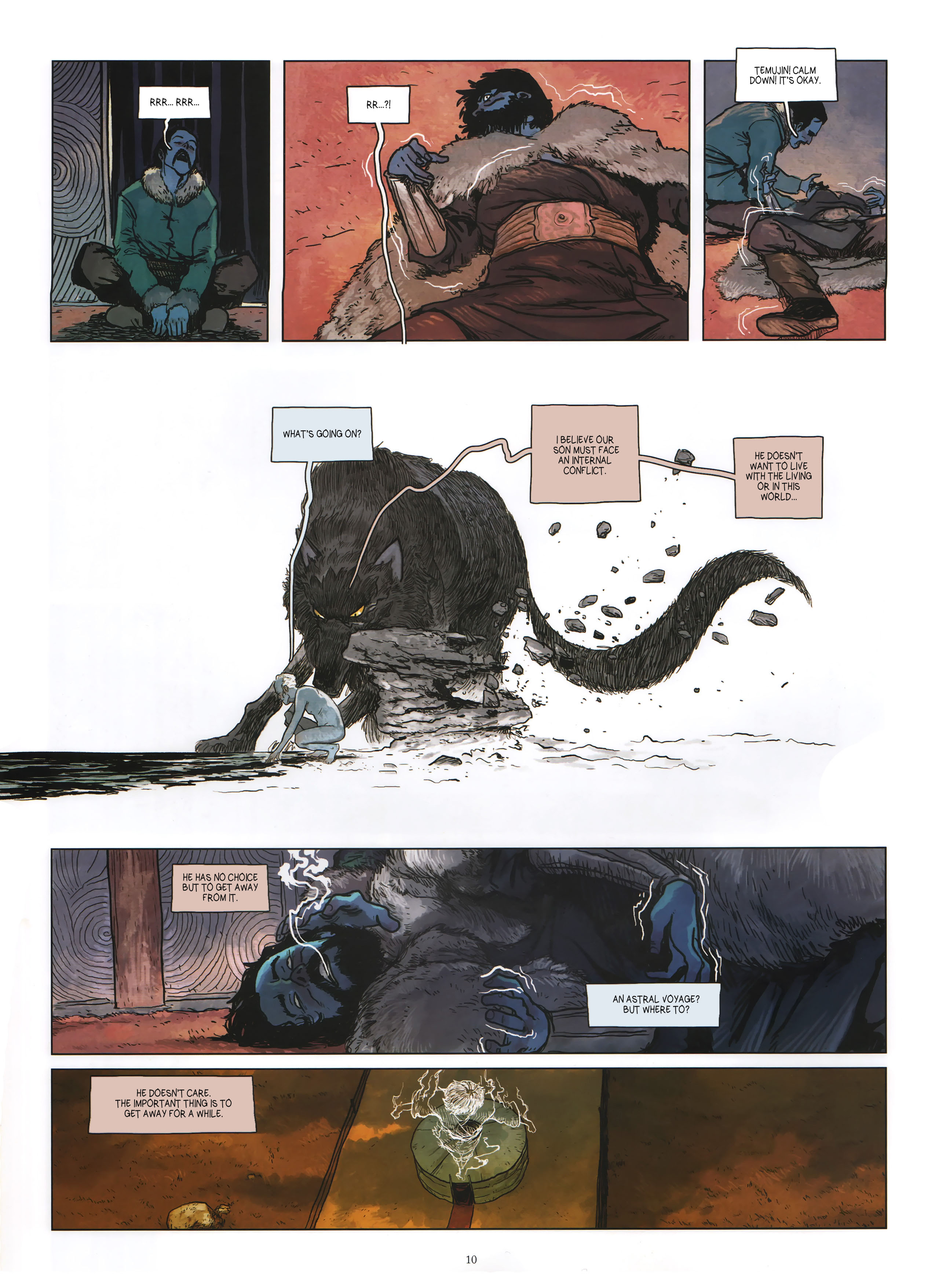 Read online Temujin comic -  Issue #2 - 12