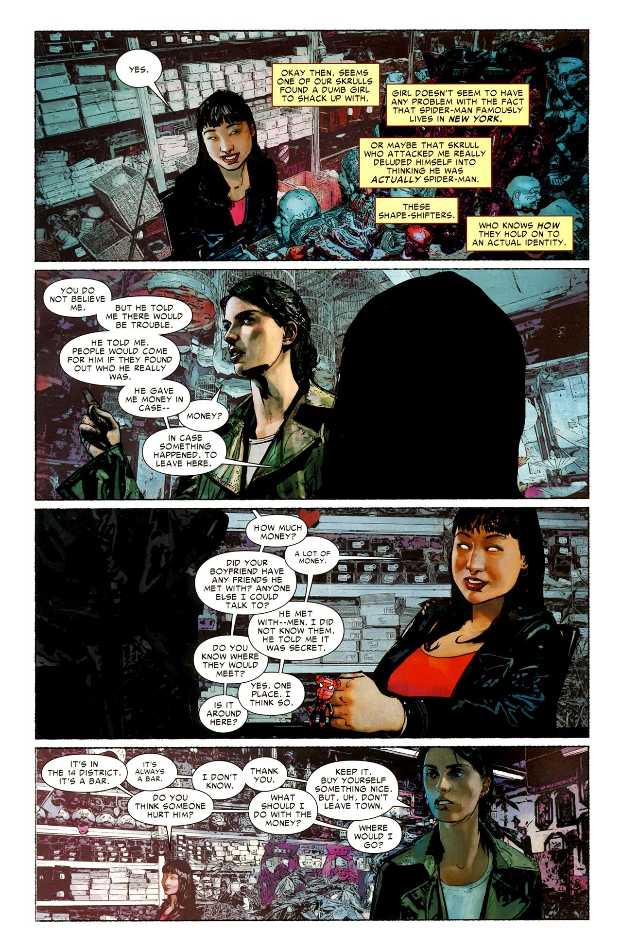 Read online Spider-Woman (2009) comic -  Issue #7 - 8