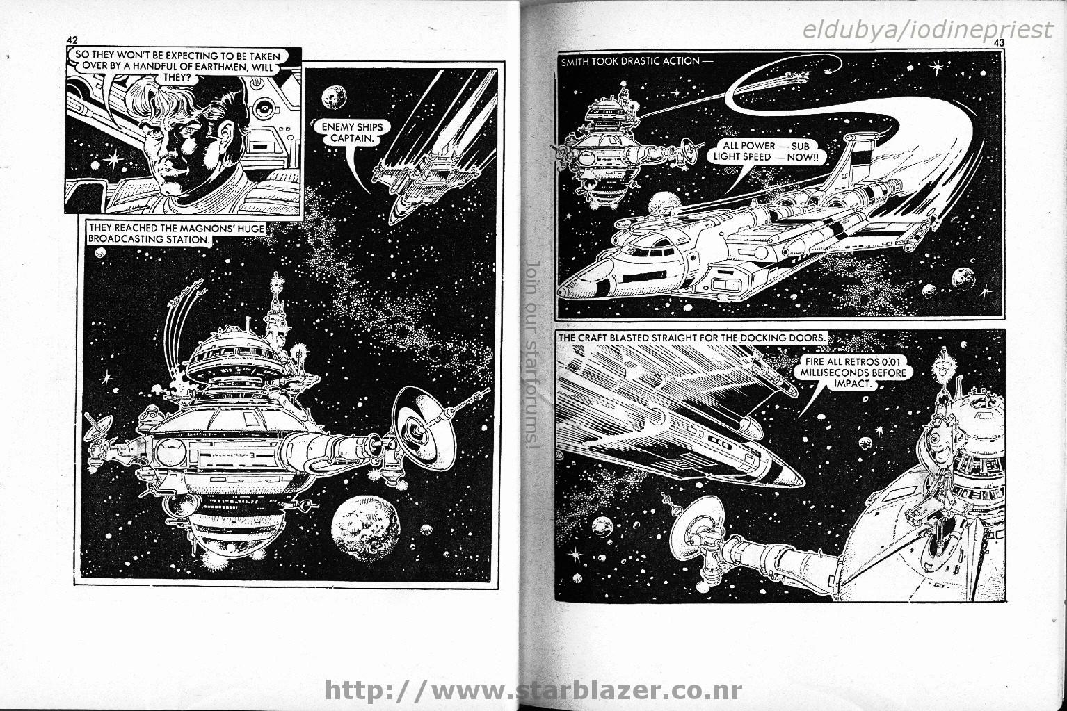 Read online Starblazer comic -  Issue #107 - 23