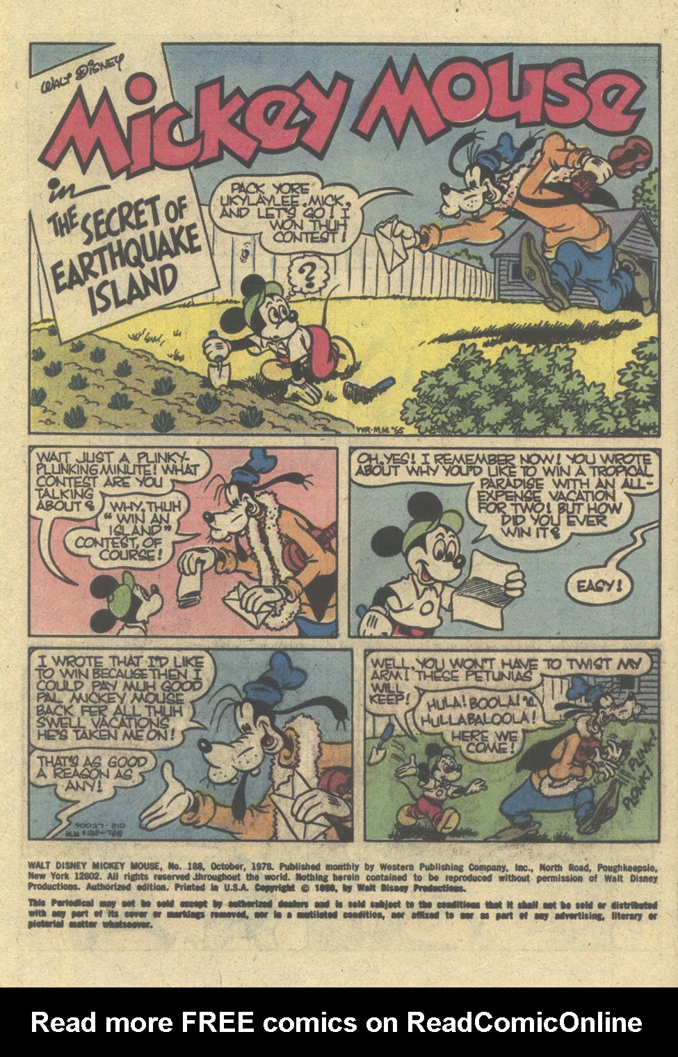 Read online Walt Disney's Mickey Mouse comic -  Issue #188 - 3