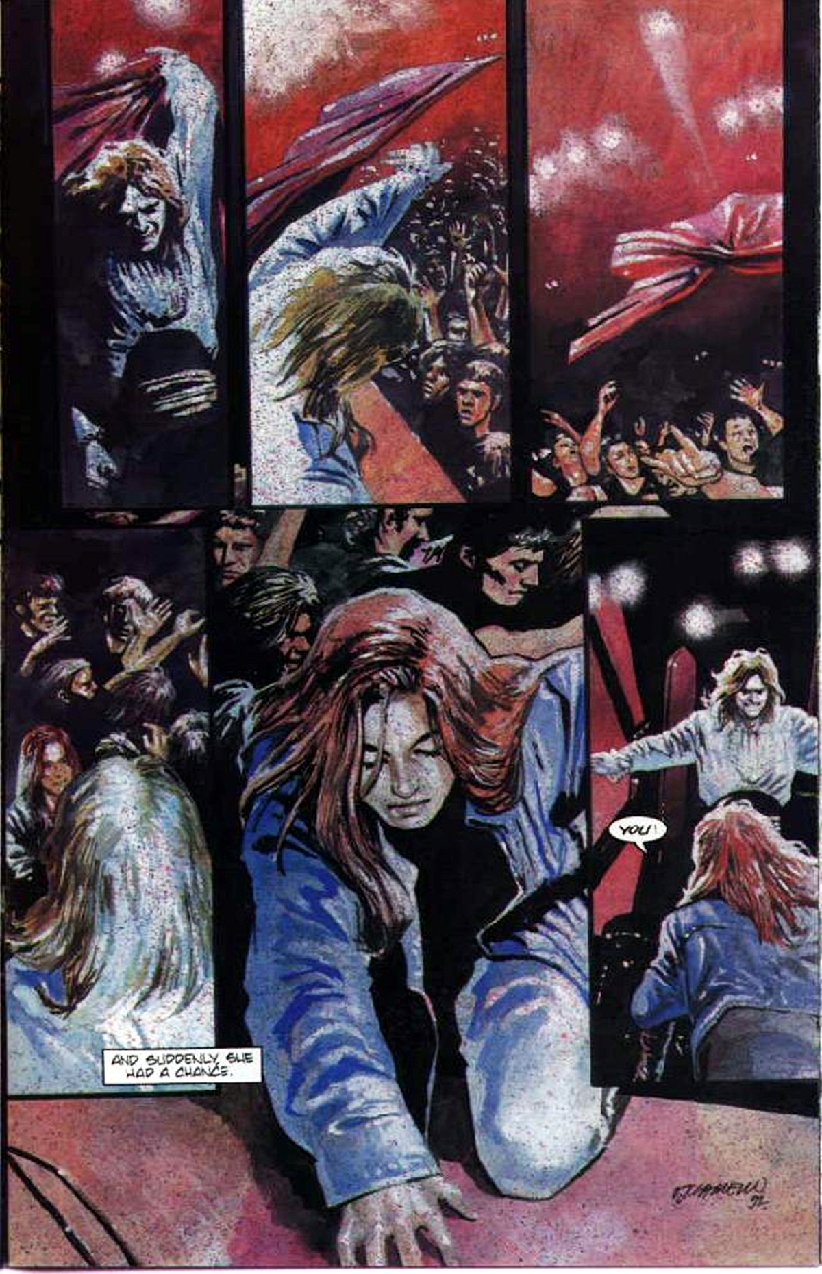 Read online Anne Rice's Queen of the Damned comic -  Issue #6 - 28