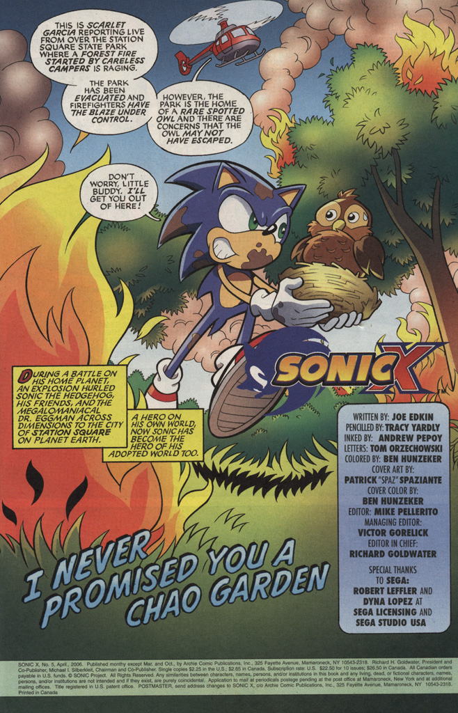 Read online Sonic X comic -  Issue #5 - 3