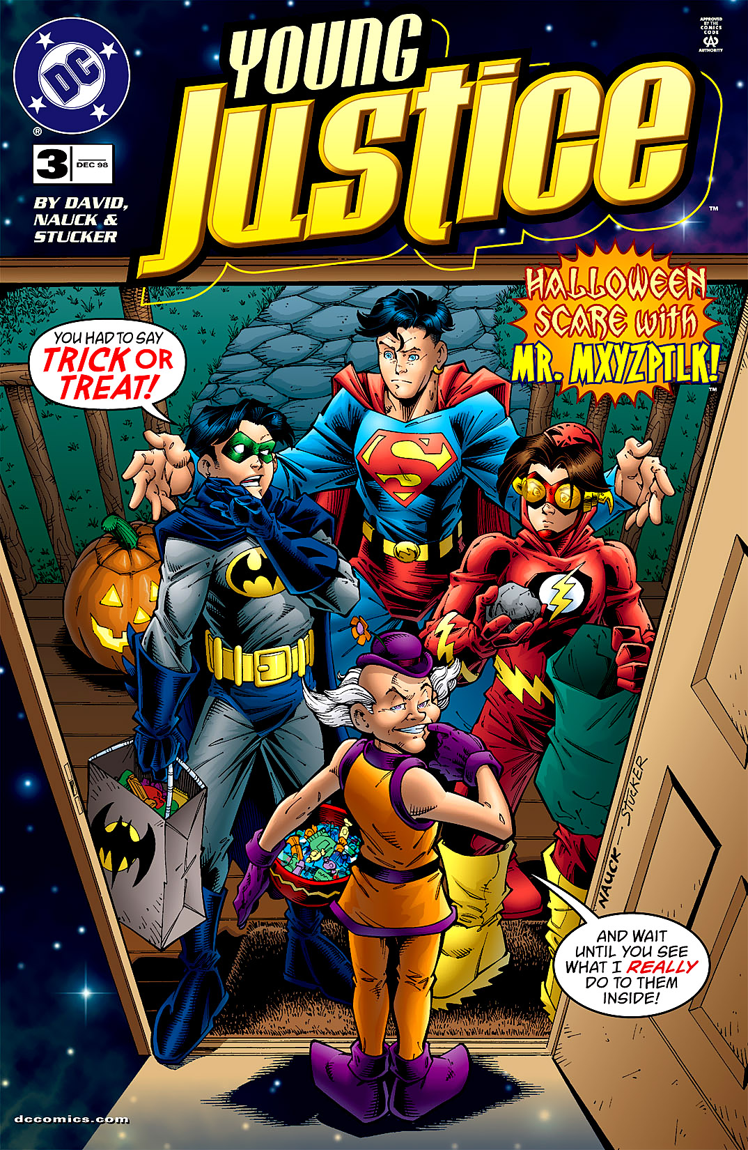 Read online Young Justice (1998) comic -  Issue #3 - 1
