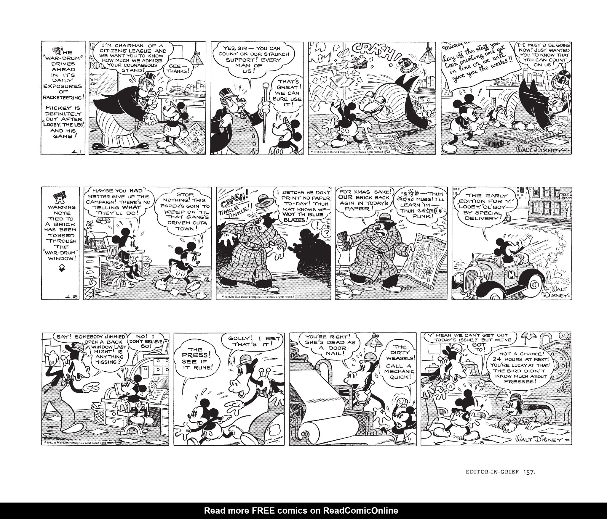 Read online Walt Disney's Mickey Mouse by Floyd Gottfredson comic -  Issue # TPB 3 (Part 2) - 57