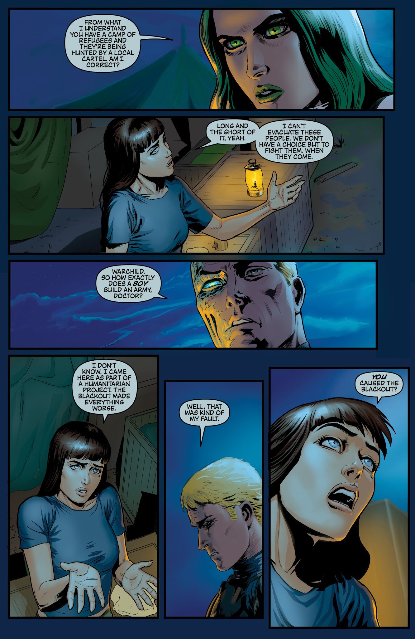 Read online Cyber Force comic -  Issue #7 - 5